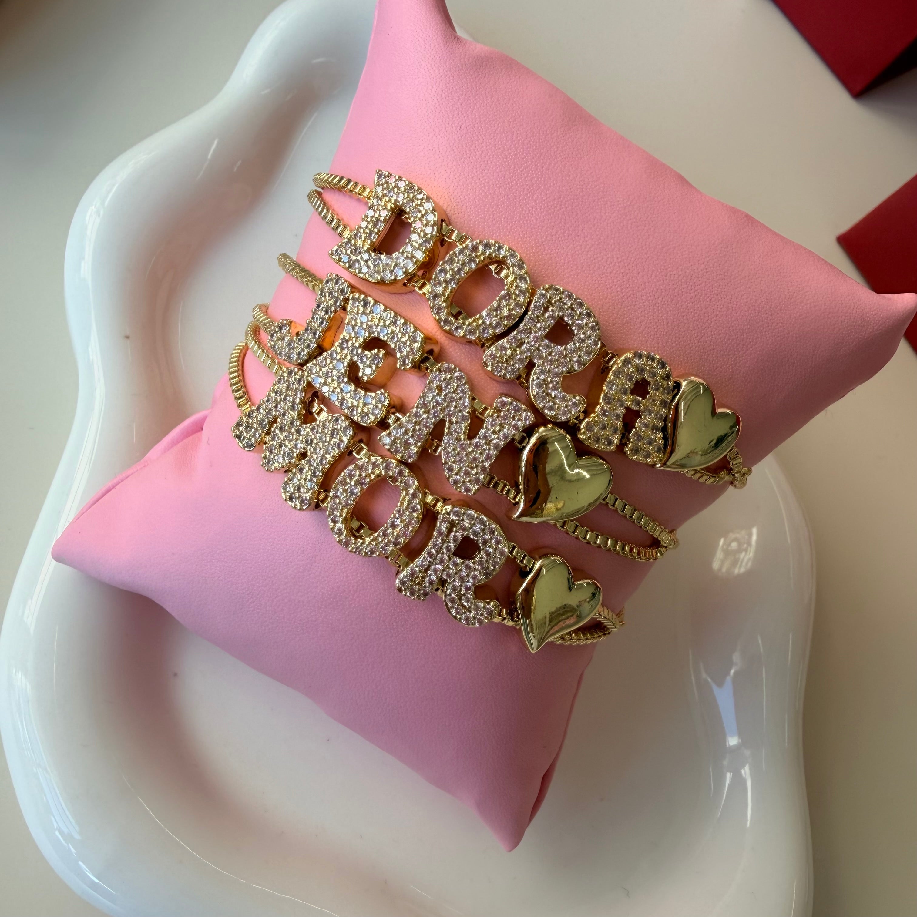 Custom Love Letter Bracelet