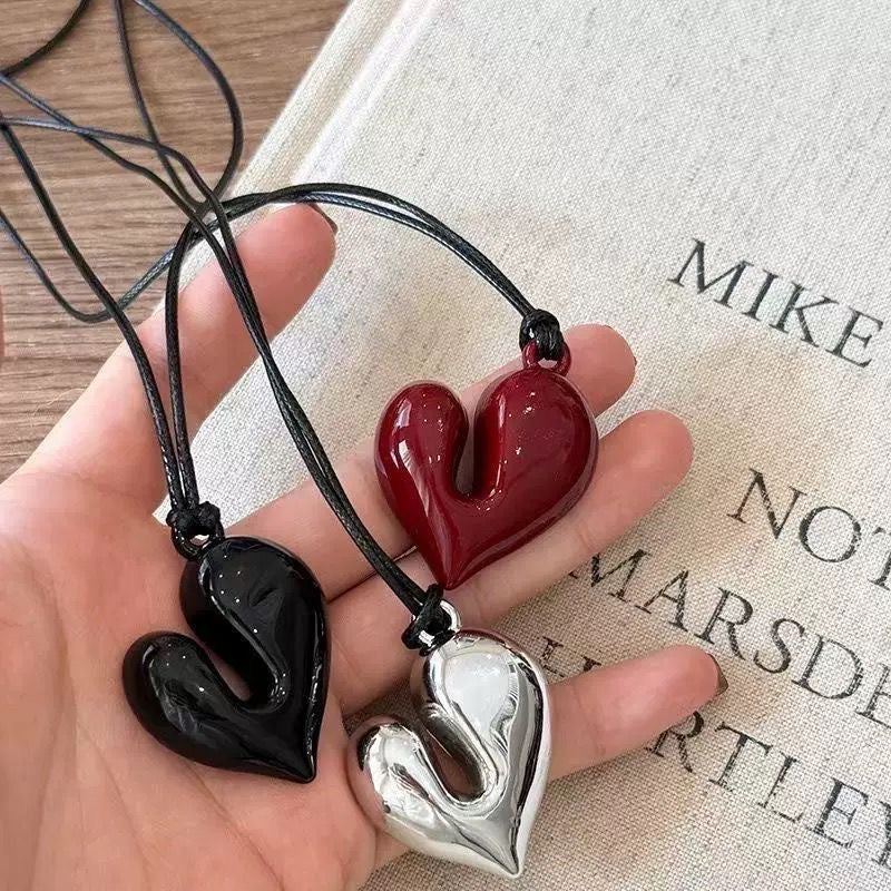 Mirror Heart Necklace