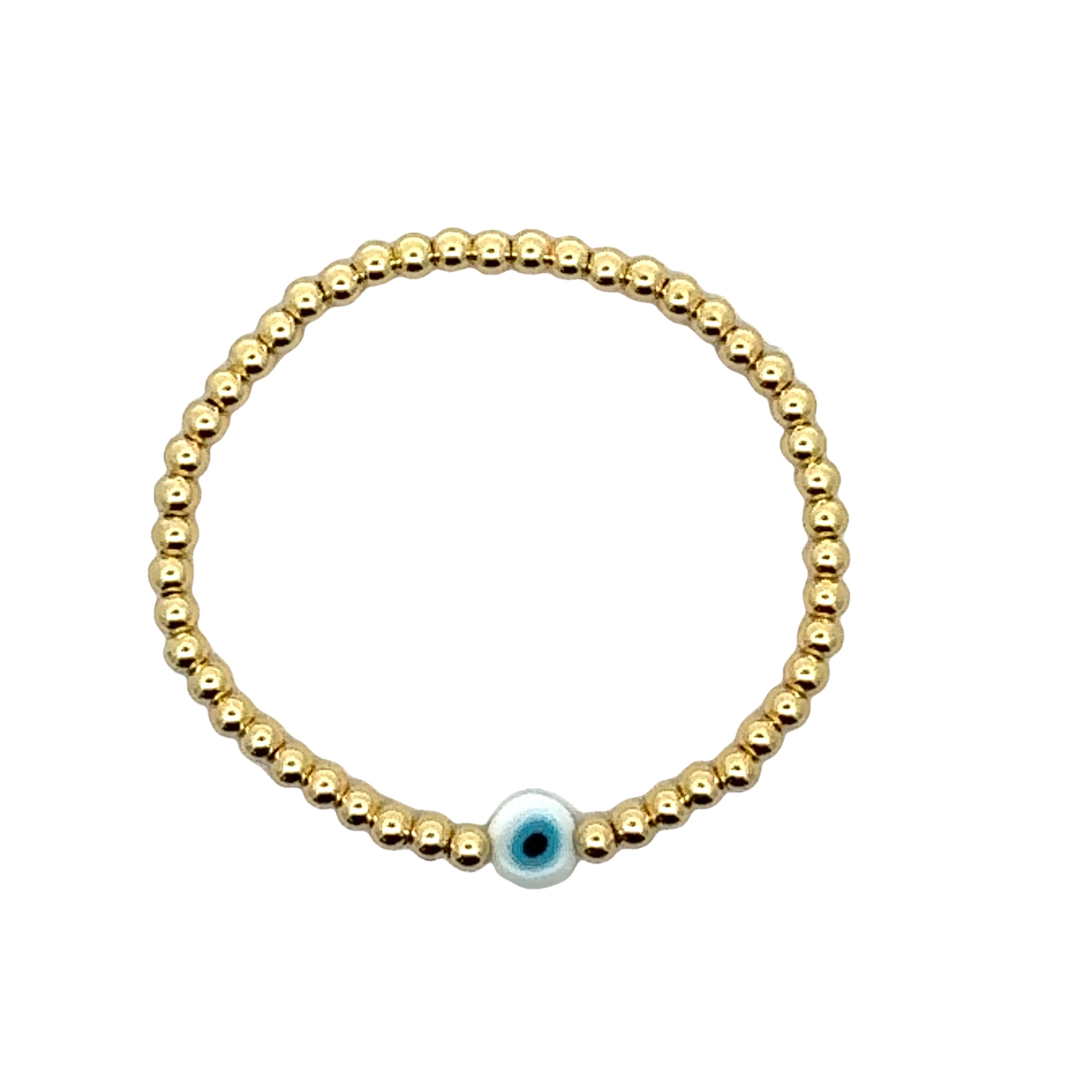 Evil Eye Beads Bracelet