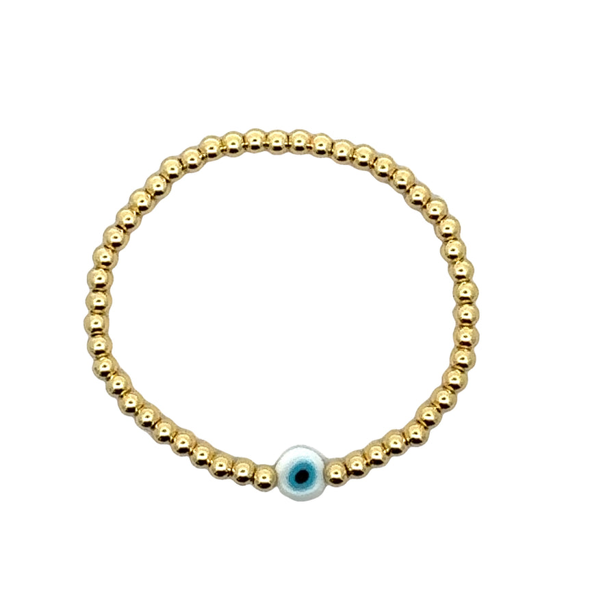 Evil Eye Beads Bracelet