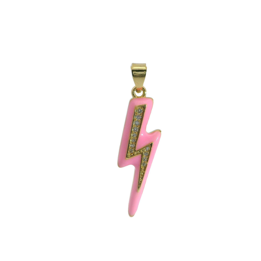 Lightning Enamel Charm