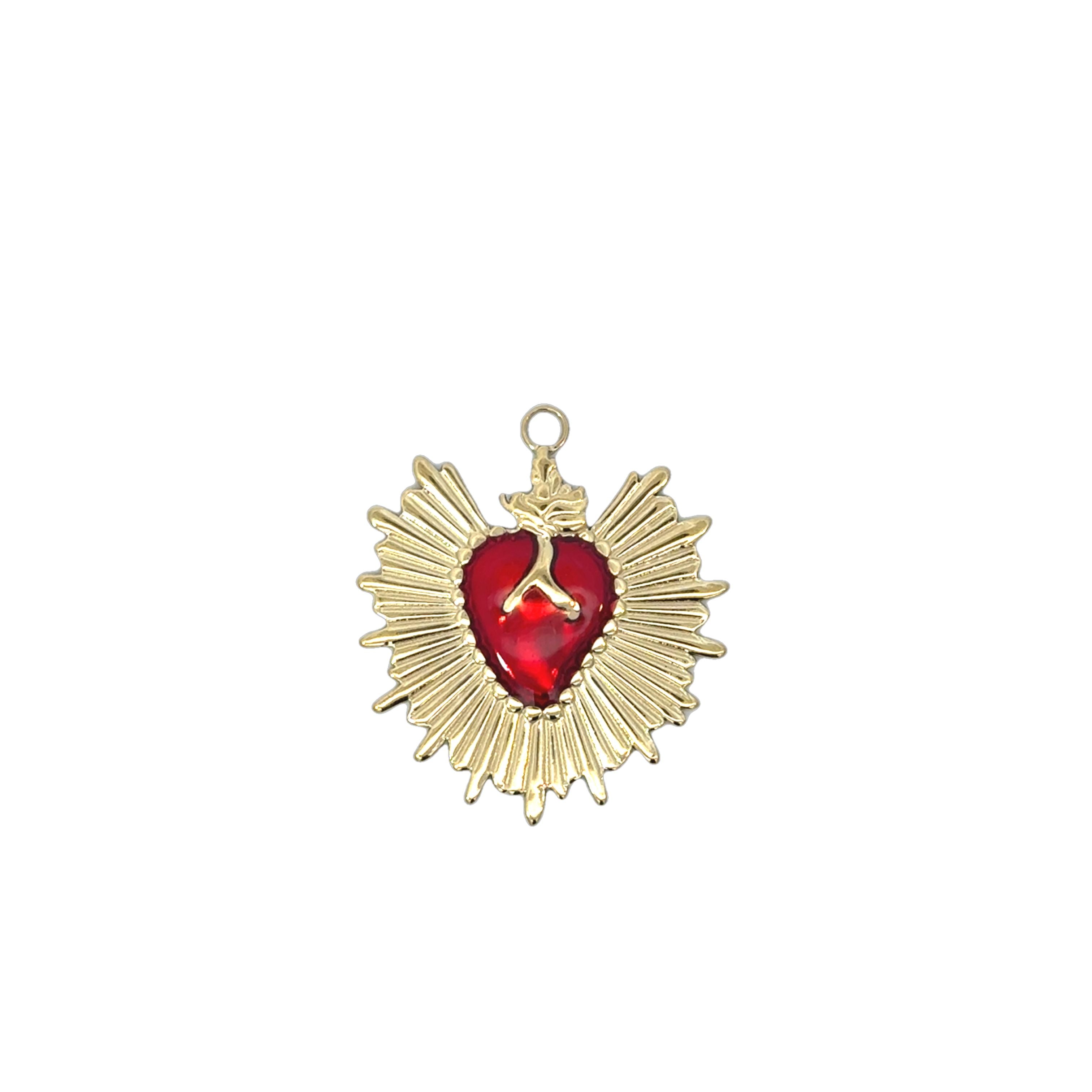 Eternal Red Hearts Charm