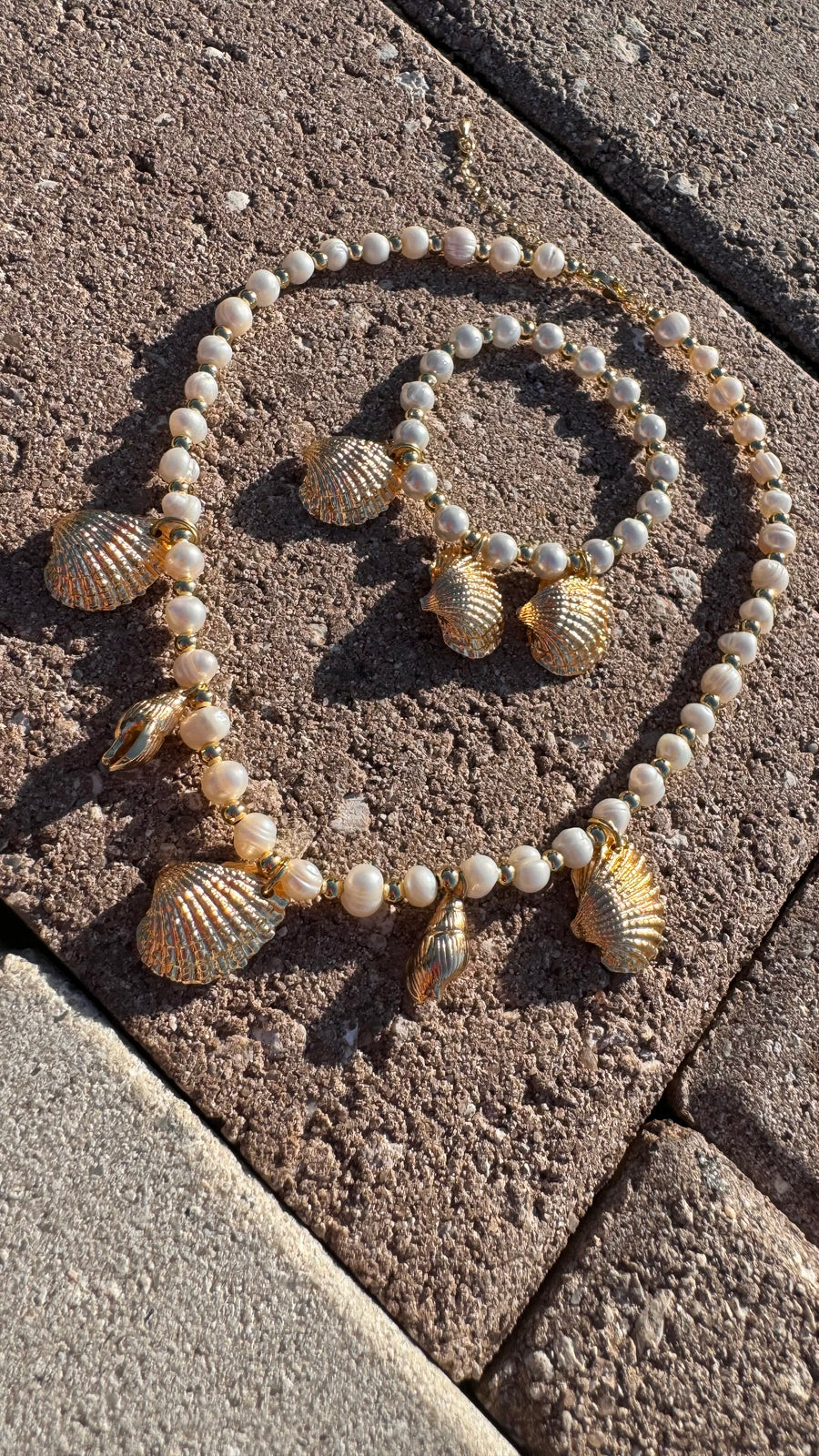 Pearl Sea Edition Charm Necklace