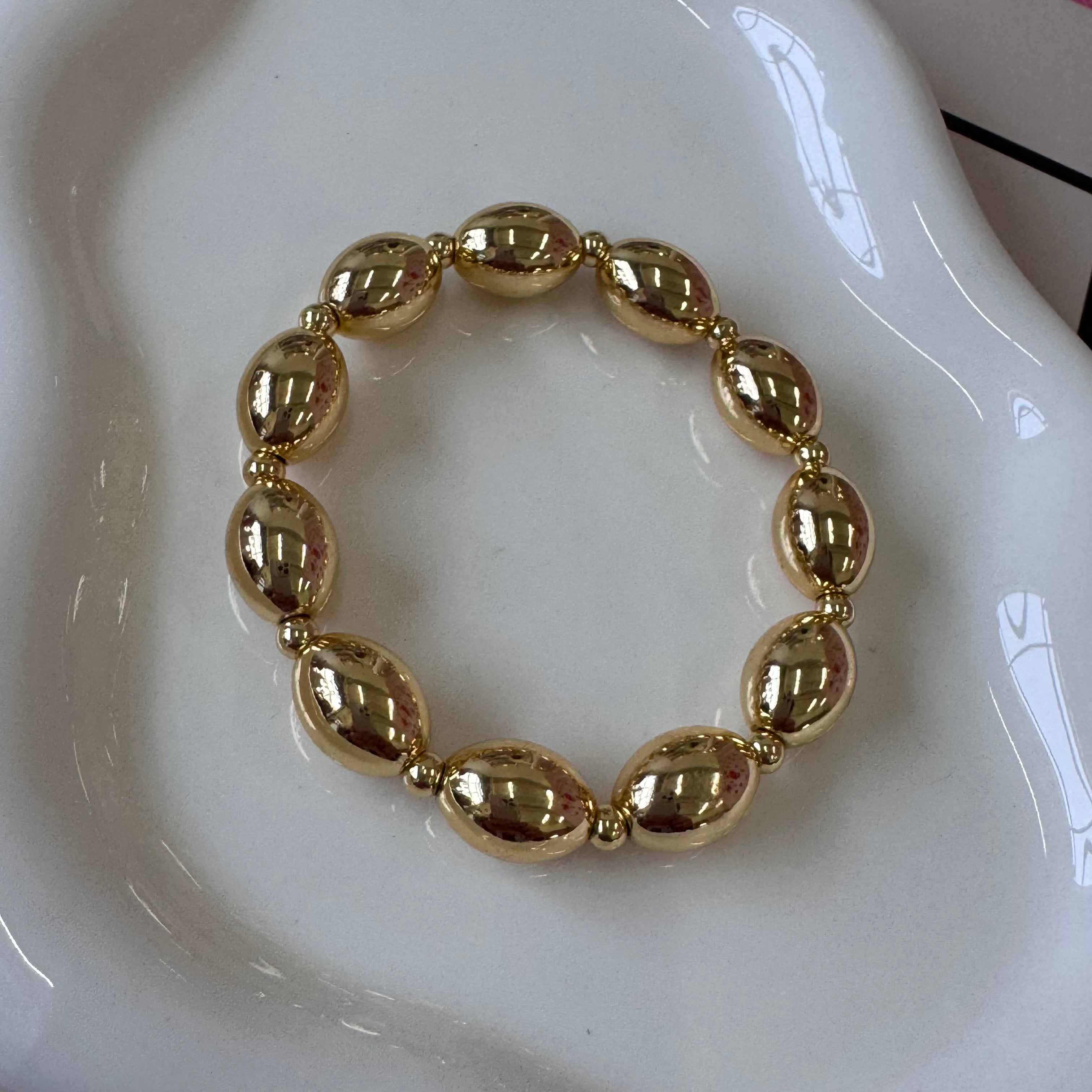 Oval Beads Bracelet