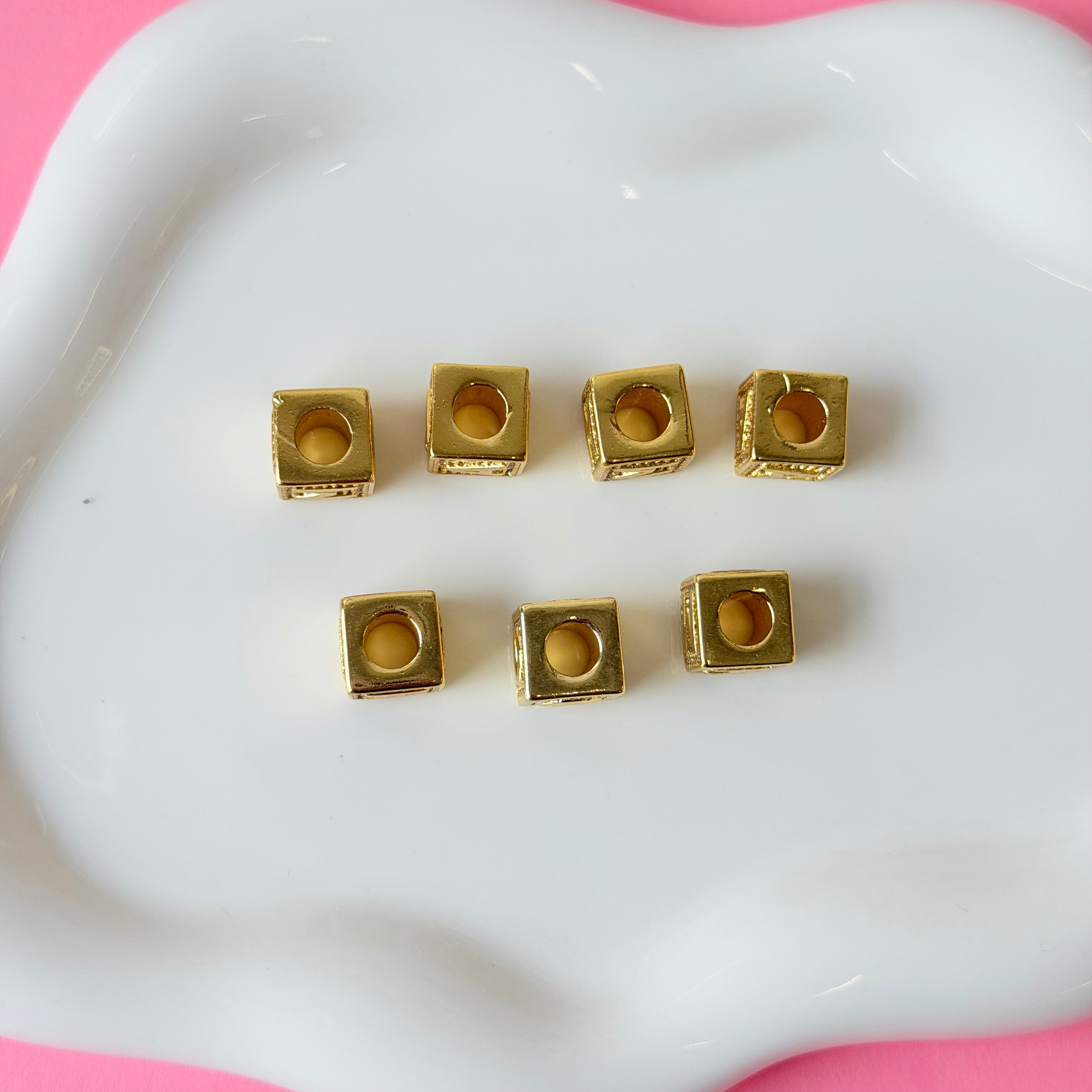 Cube Zirconium Initial Letter