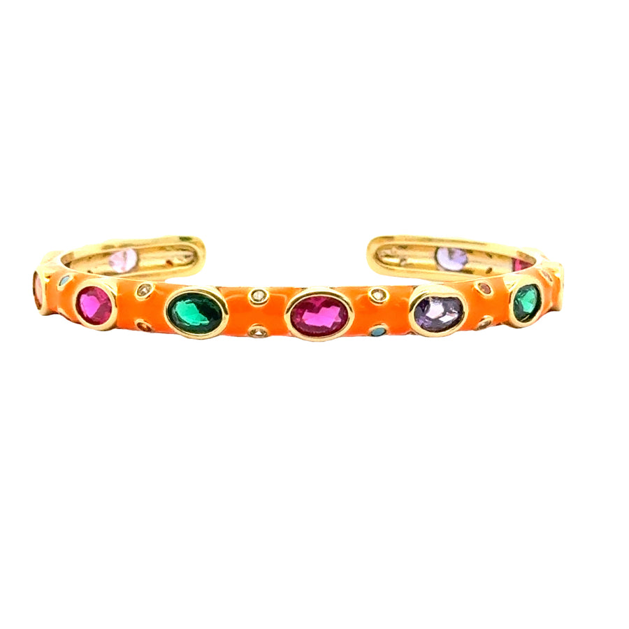 Fancy Enamel Color Bracelet