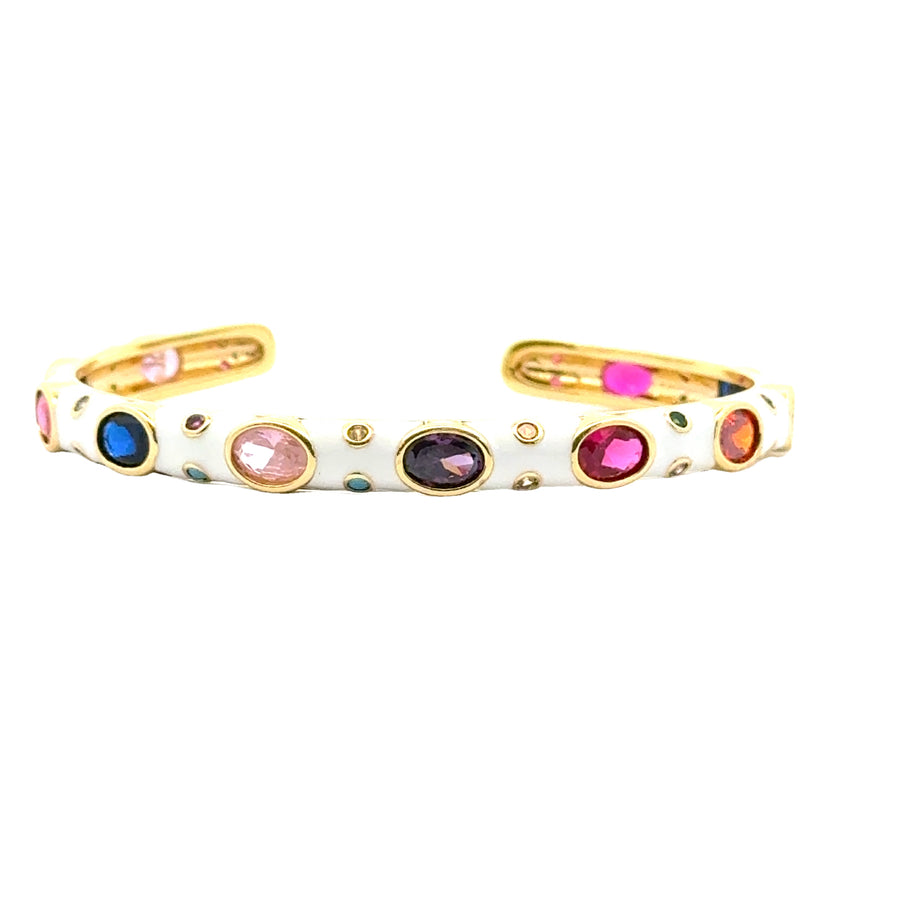 Fancy Enamel Color Bracelet