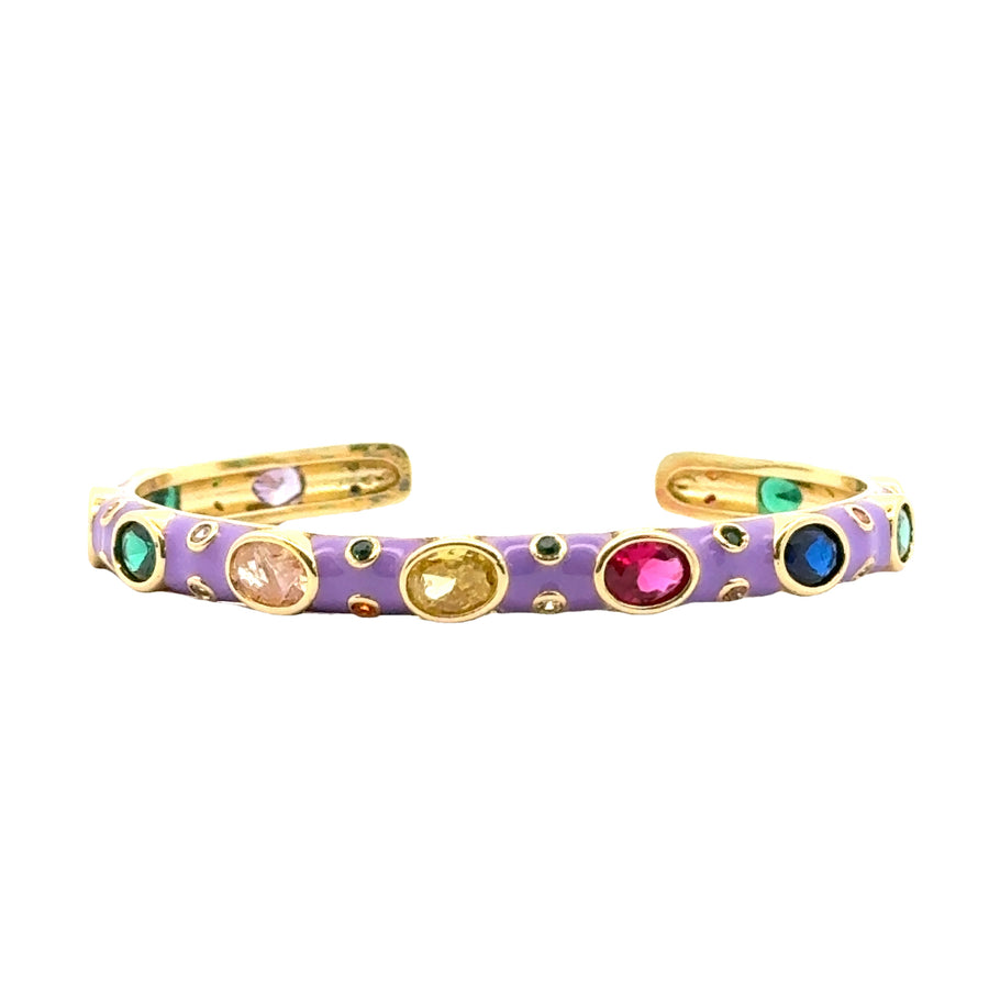 Fancy Enamel Color Bracelet