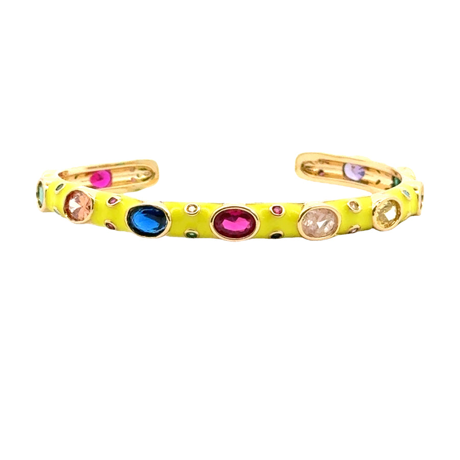 Fancy Enamel Color Bracelet