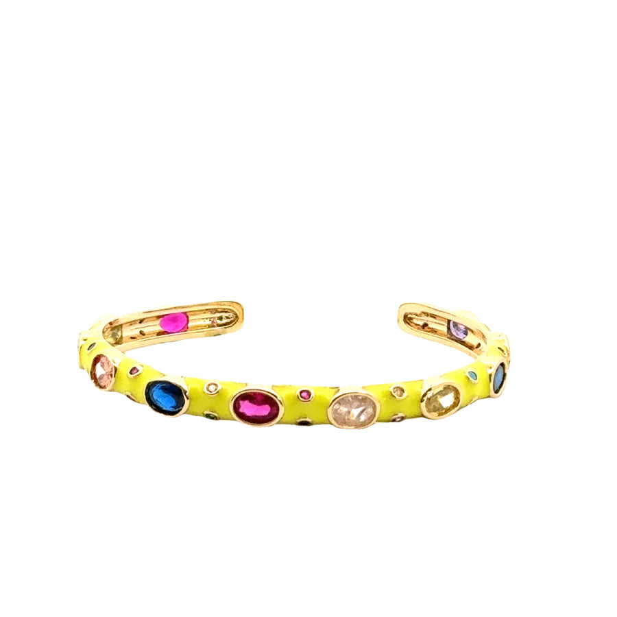 Fancy Enamel Color Bracelet