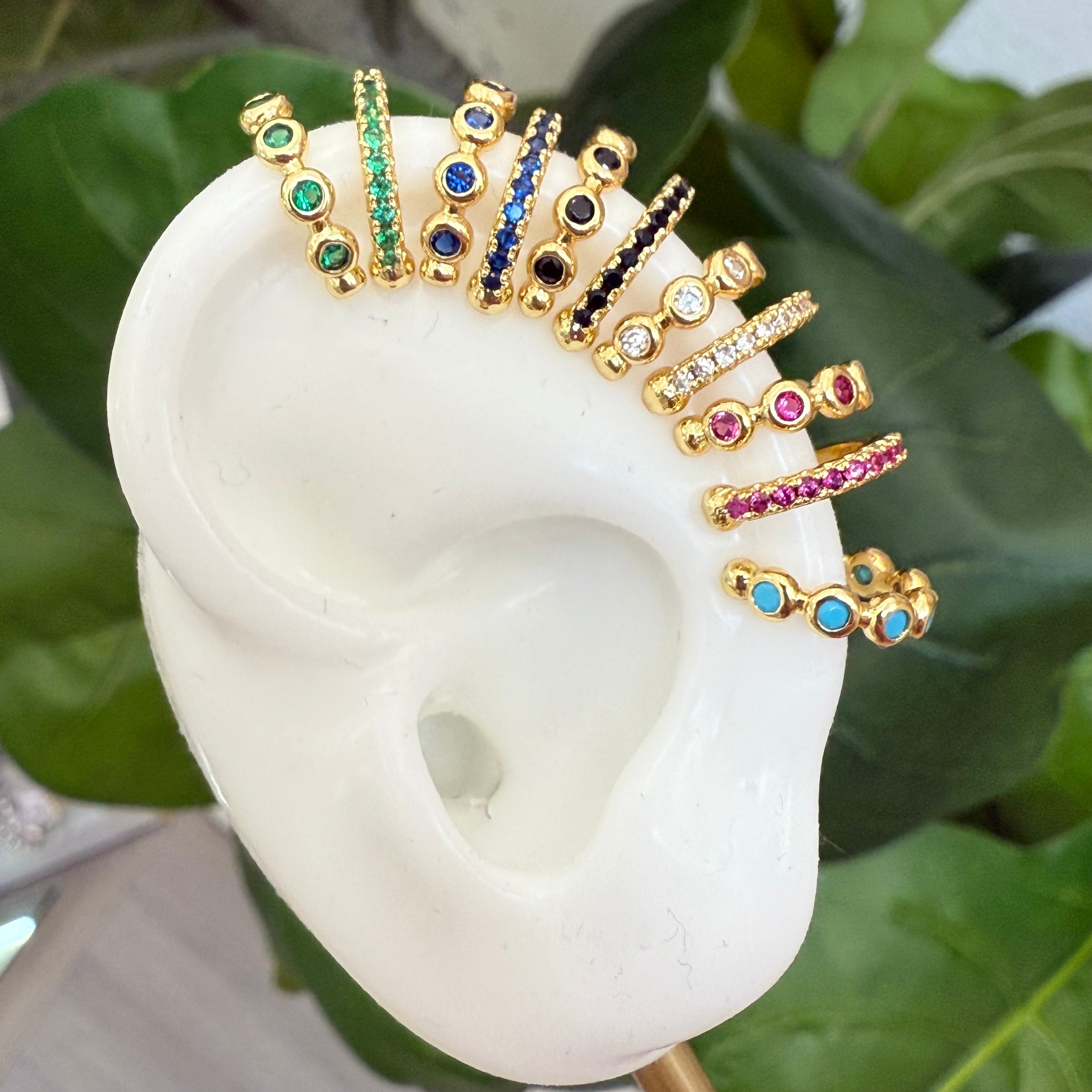 Diamond Color Earcuff