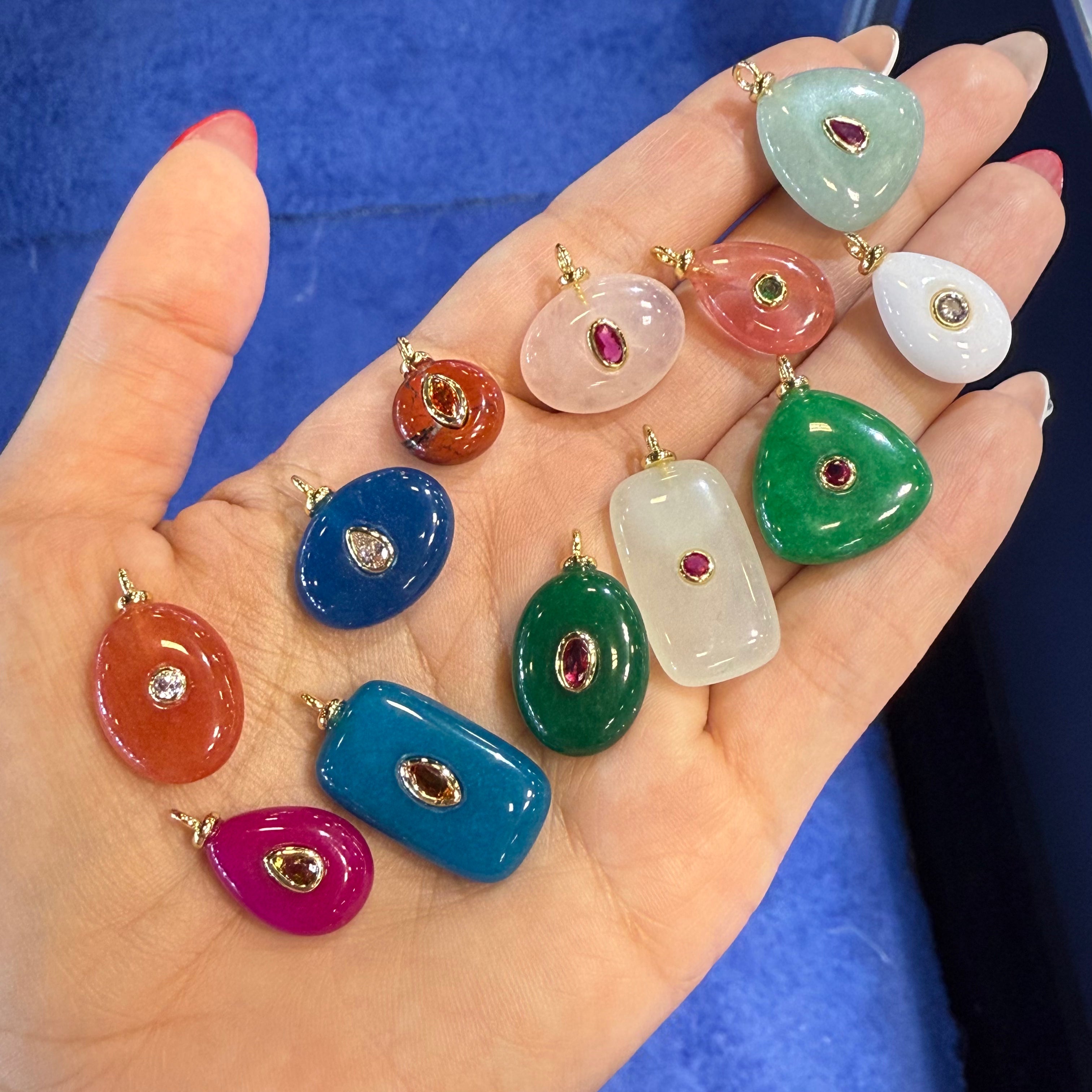Gem Stone Charms