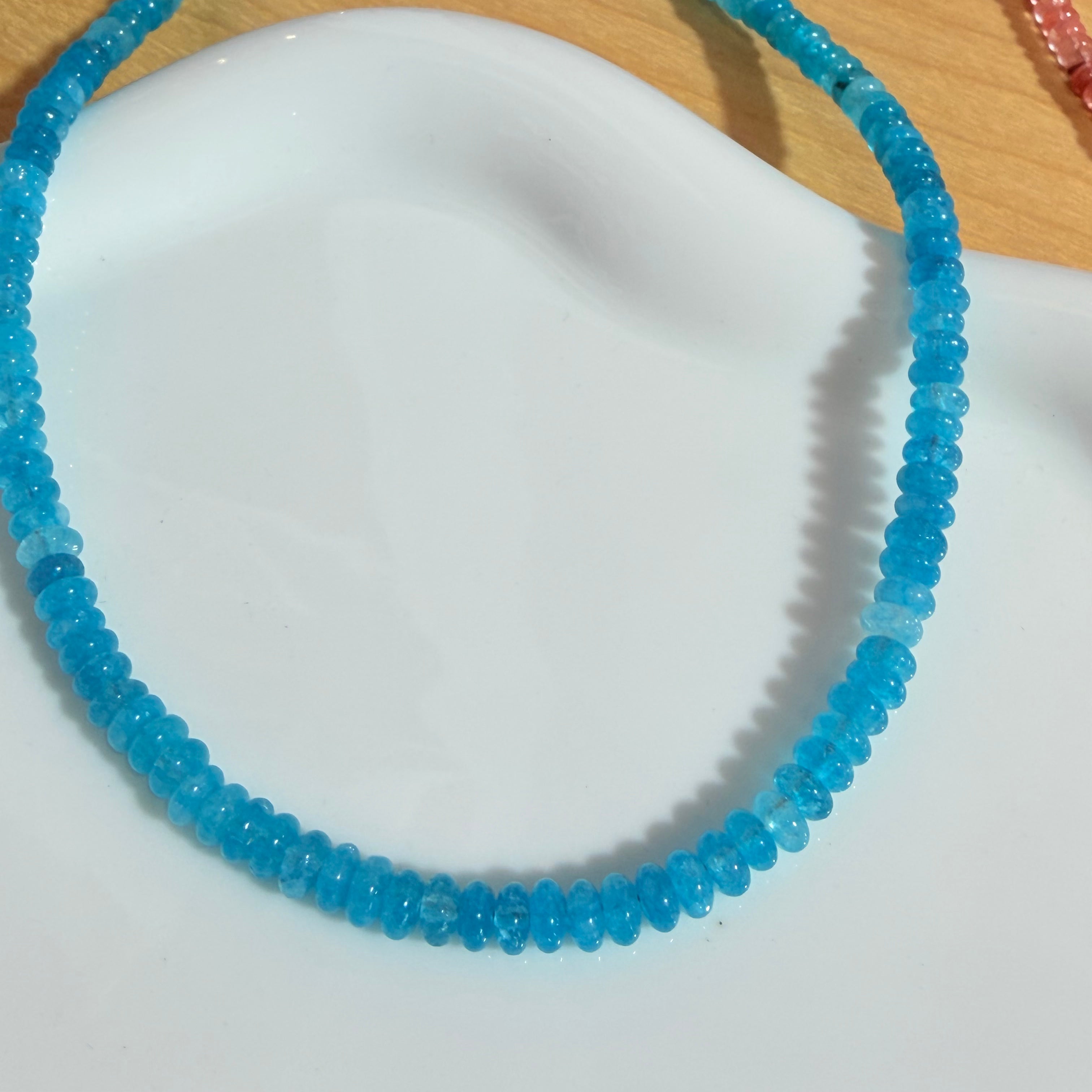Azure Natural Stone Necklace