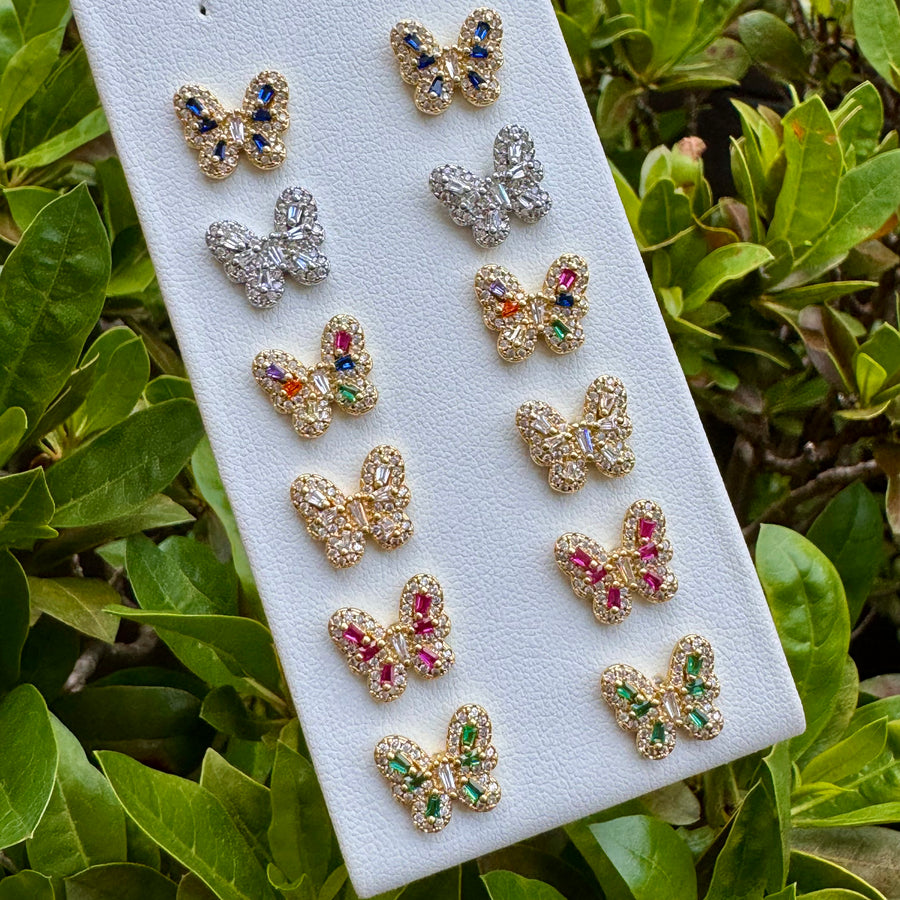 Cute Color Butterfly Earrings