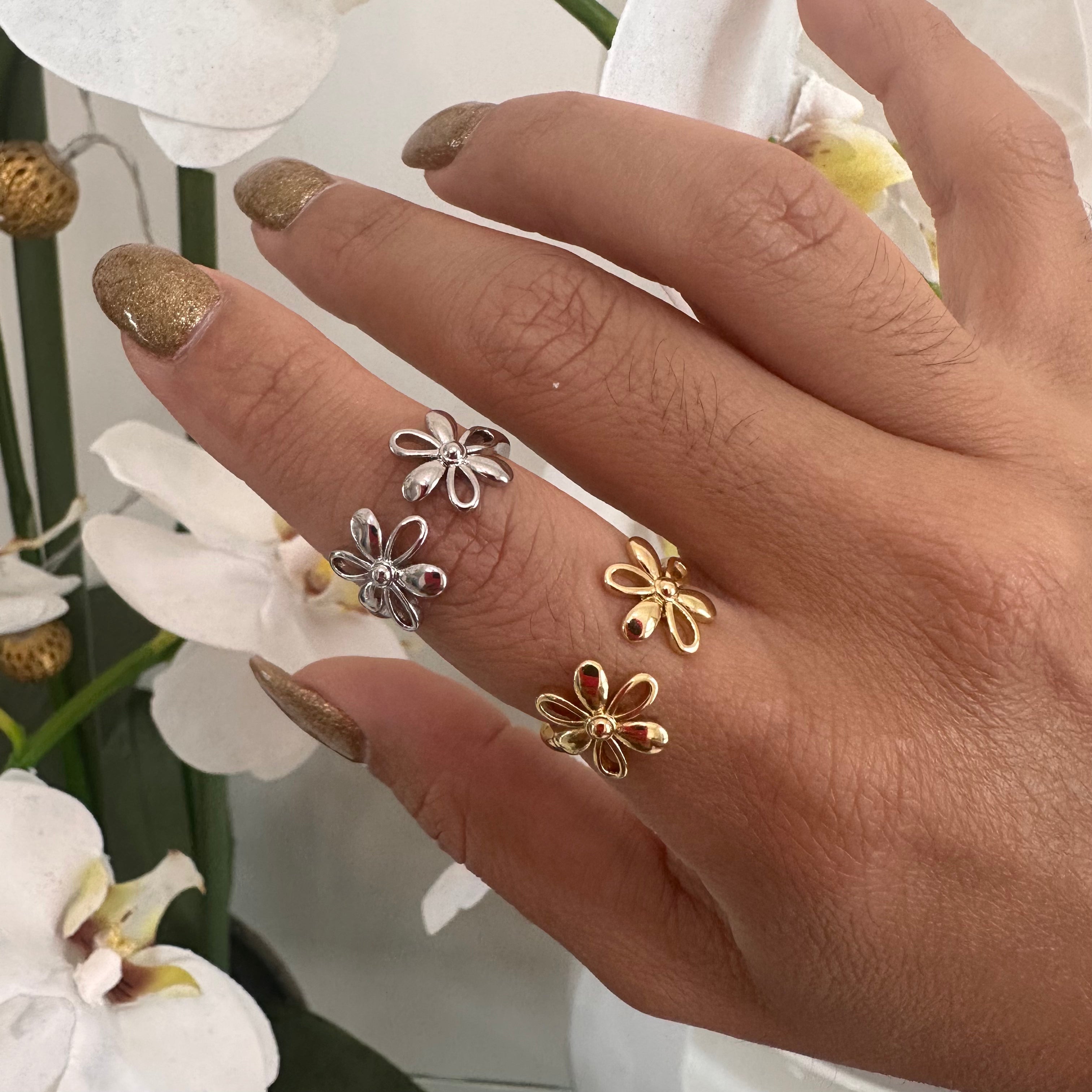 Two Flower Ring