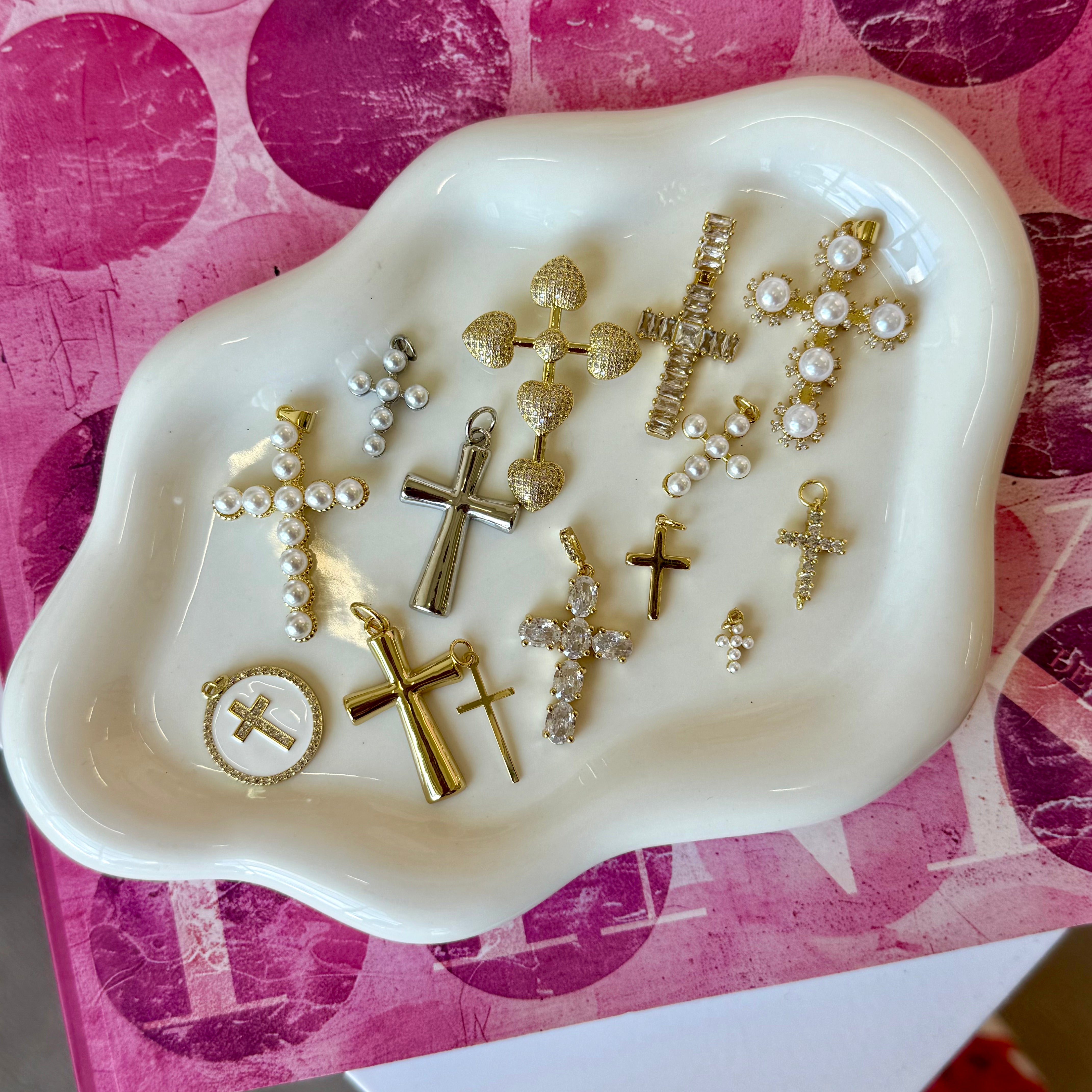Lover Cross Charms