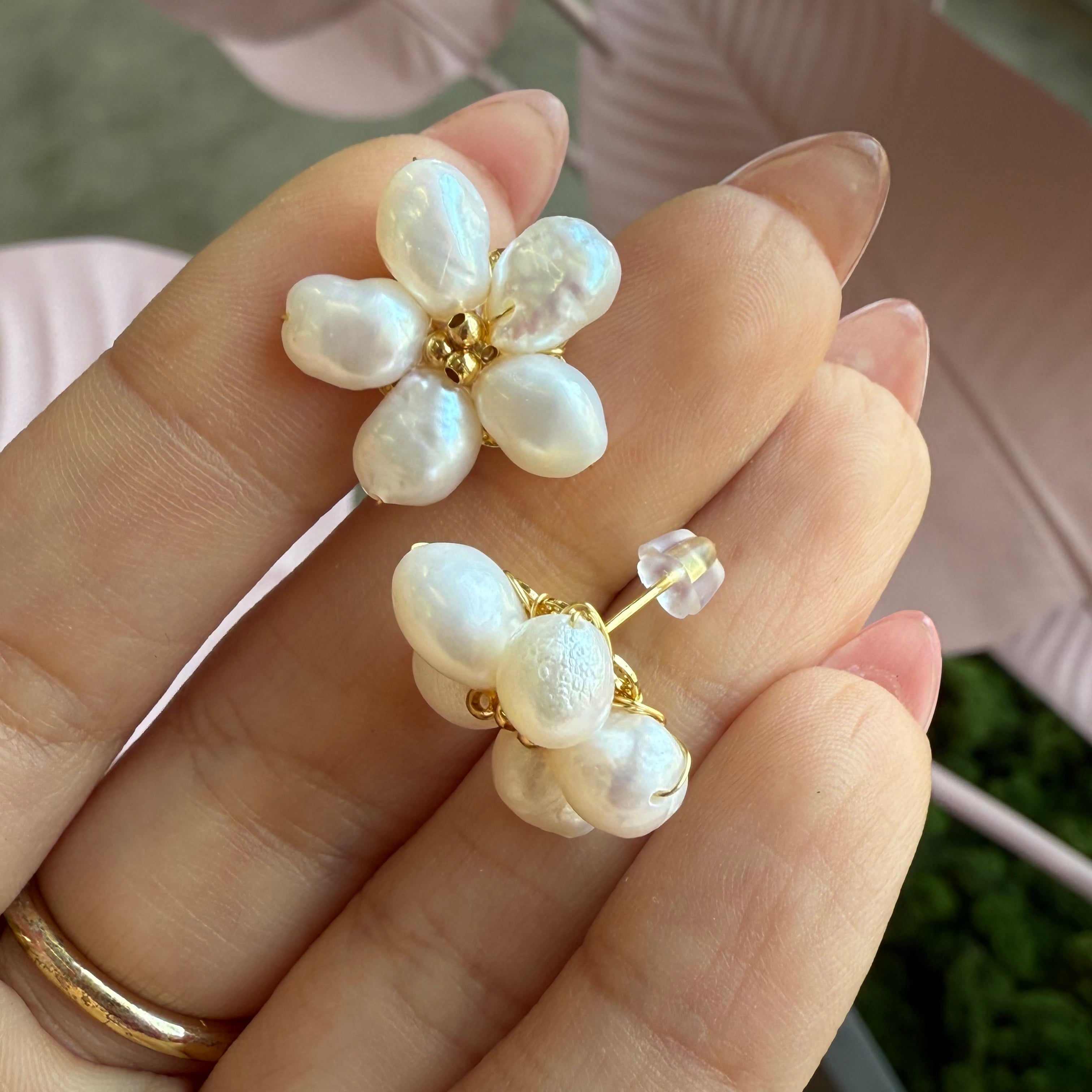Petals Flower Earrings