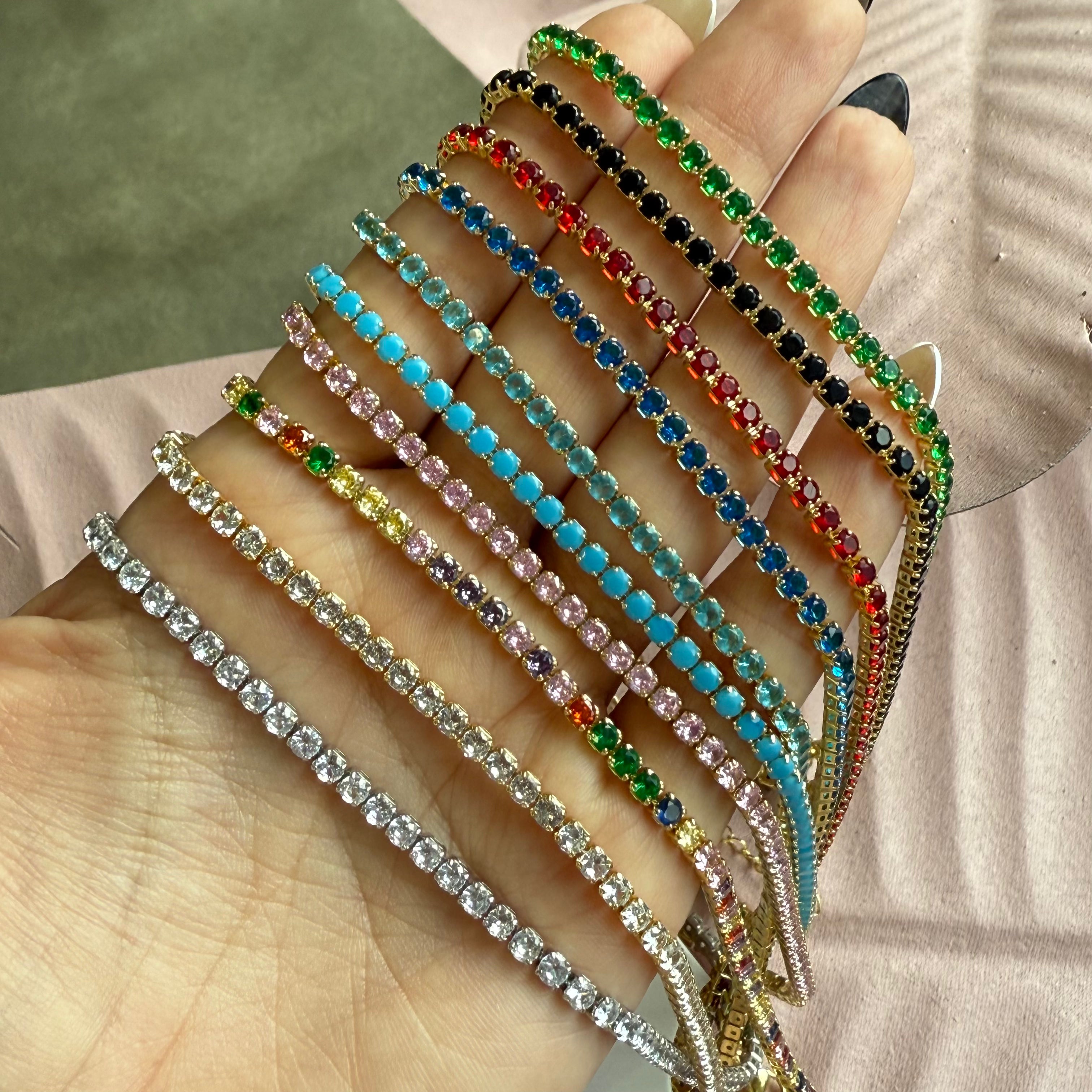 Tennis Color Choker
