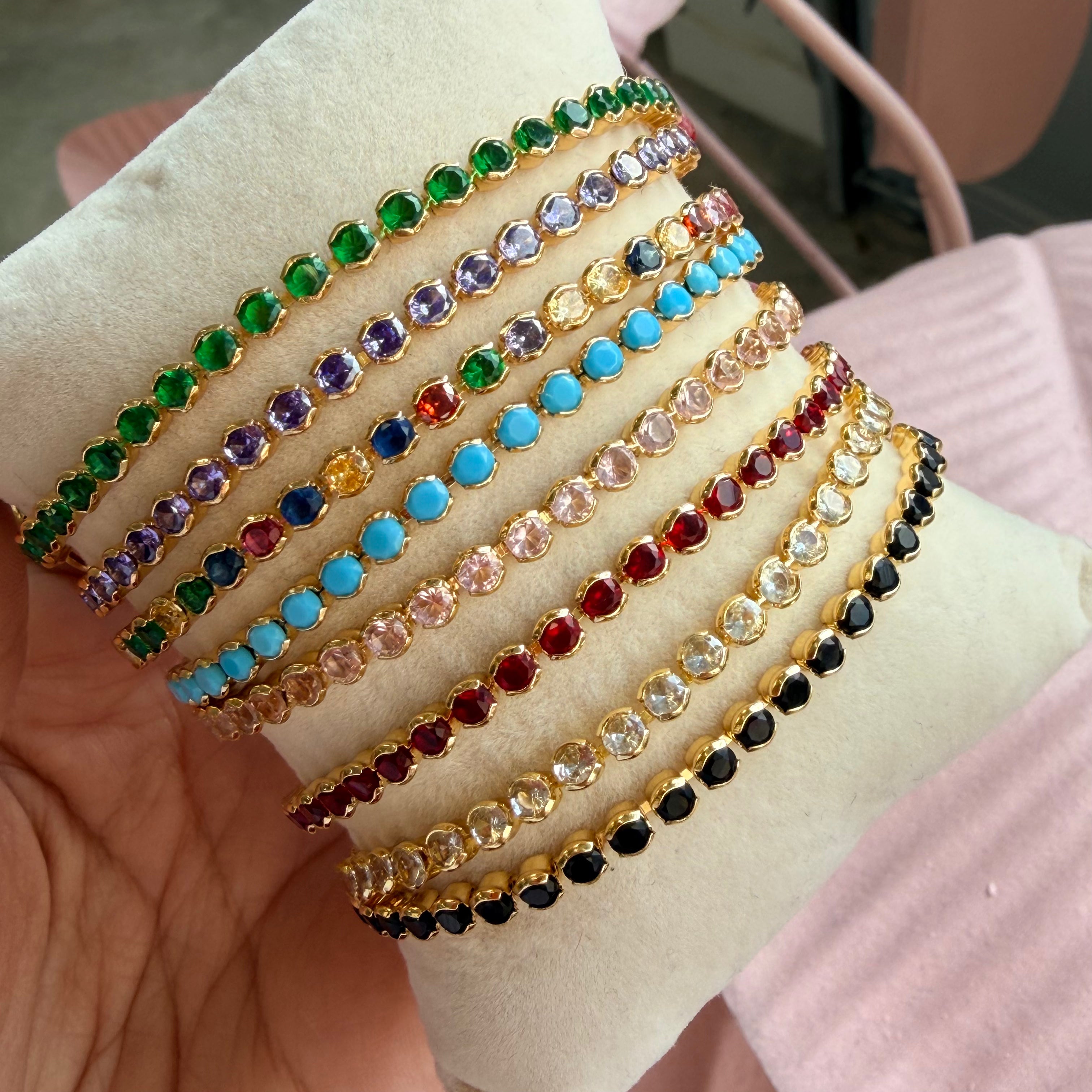 Tennis Oval Bracelet