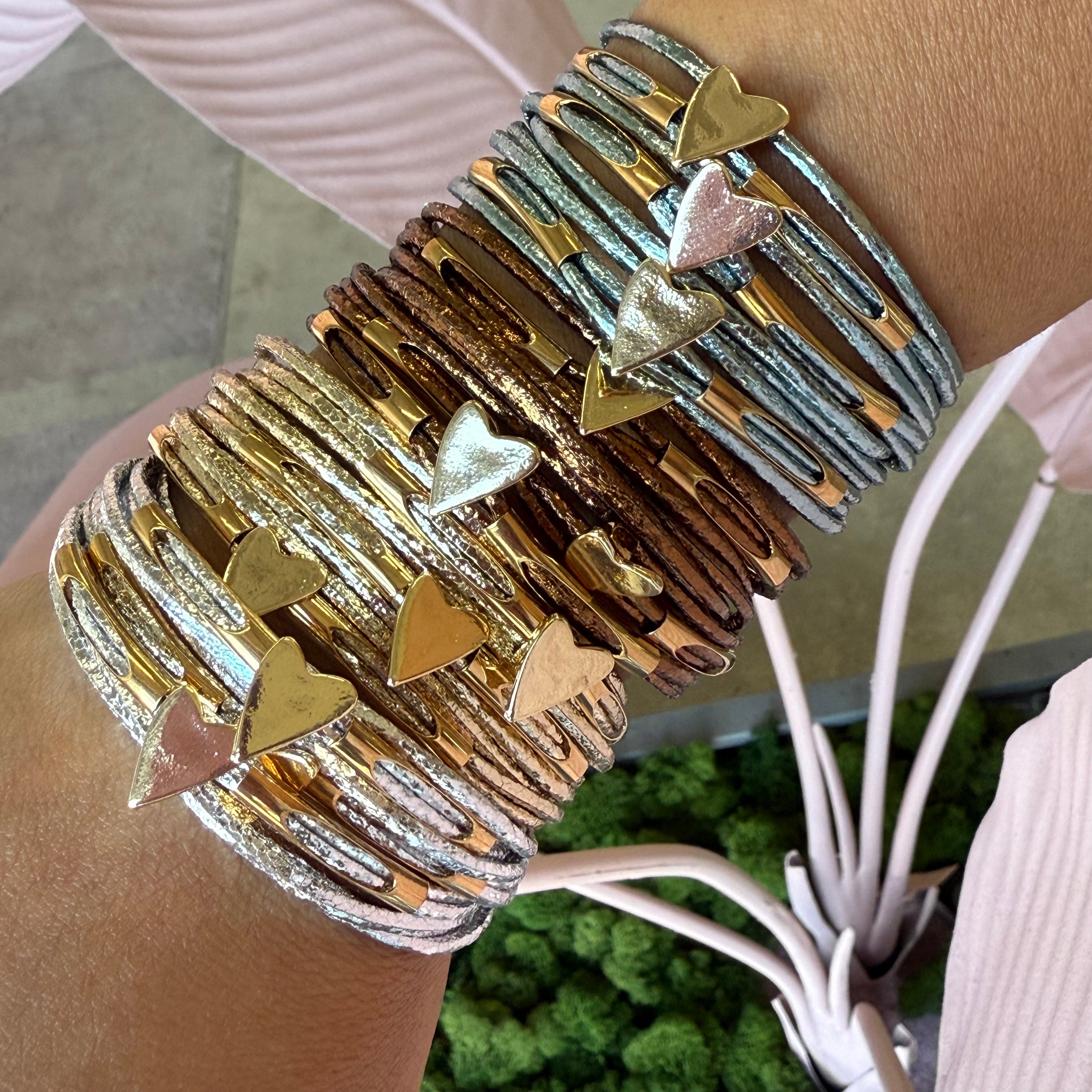 The Horizon Wraps bracelet collection
