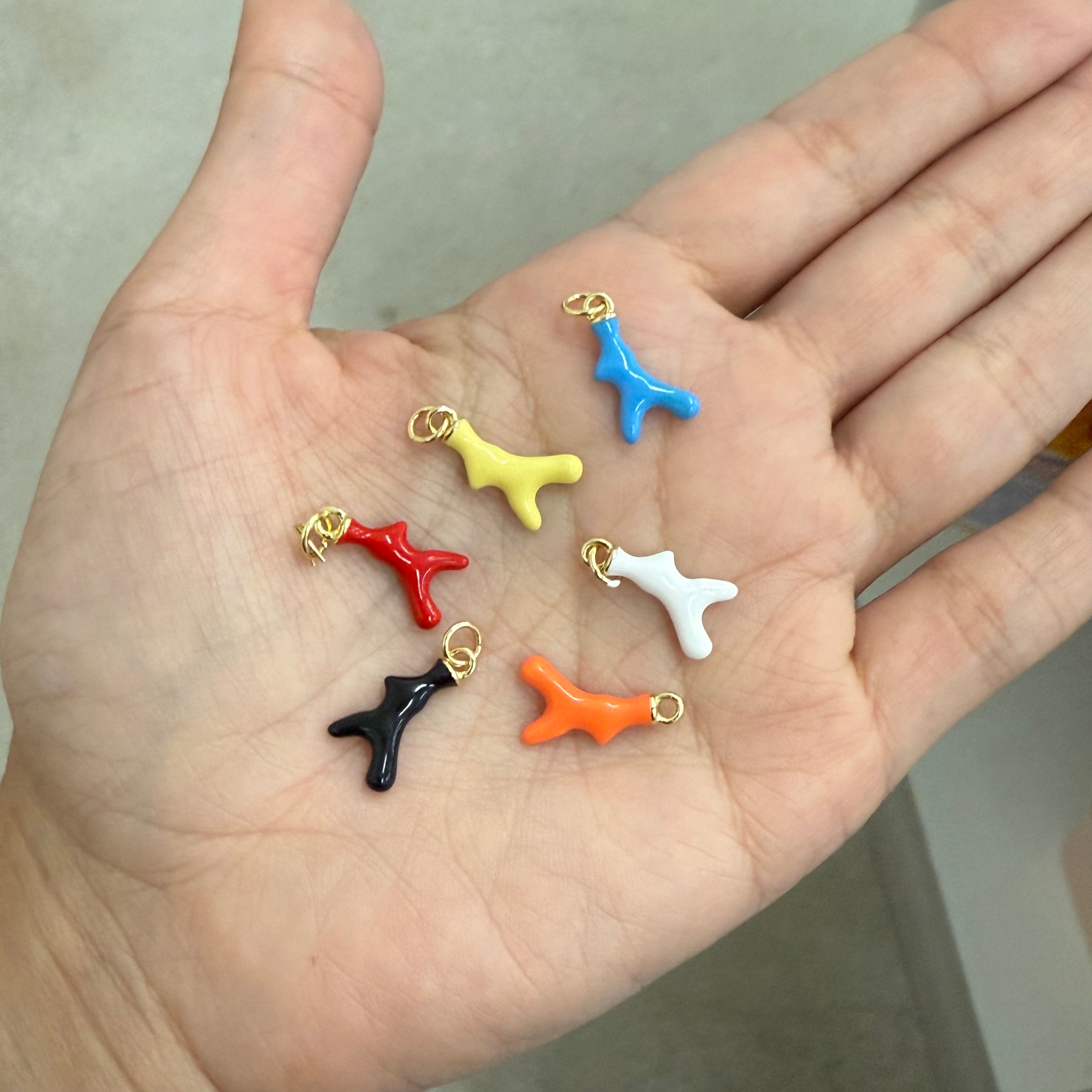 Mini Coral Charm