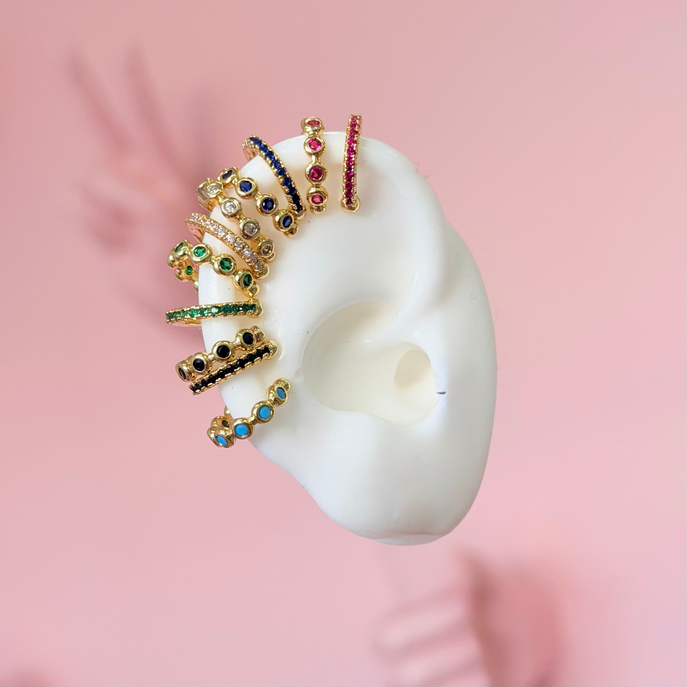 Diamond Color Earcuff