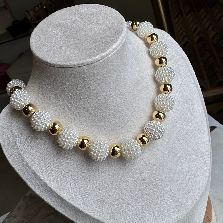 Full Pearl Necklace