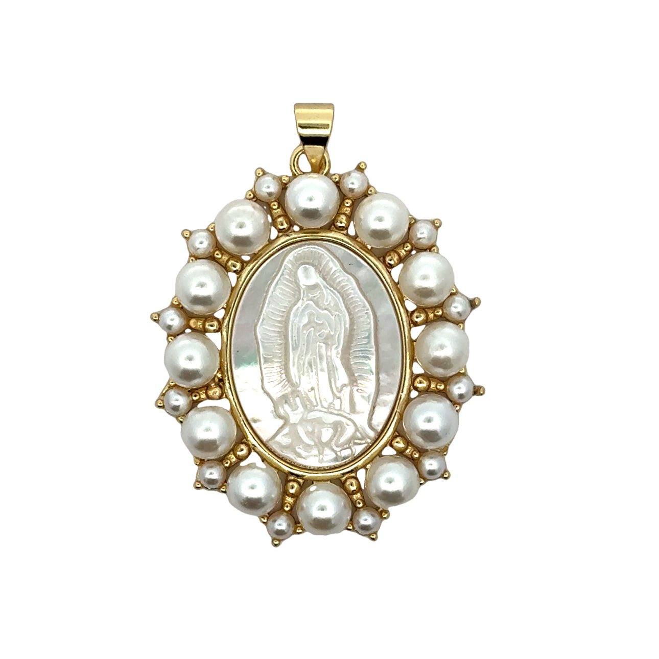 Guadalupe Fancy Frame Charm