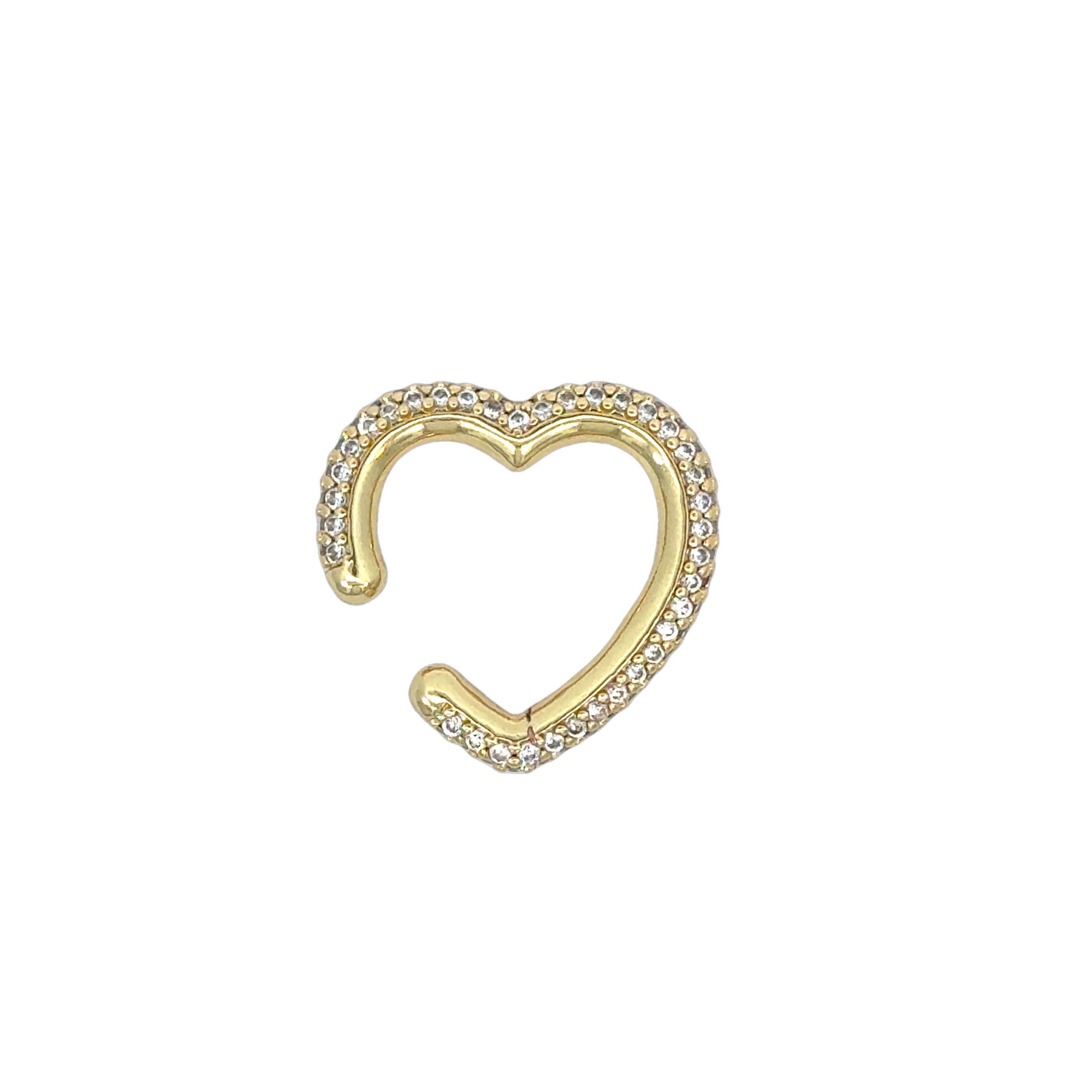 Heart Glam Earcuff