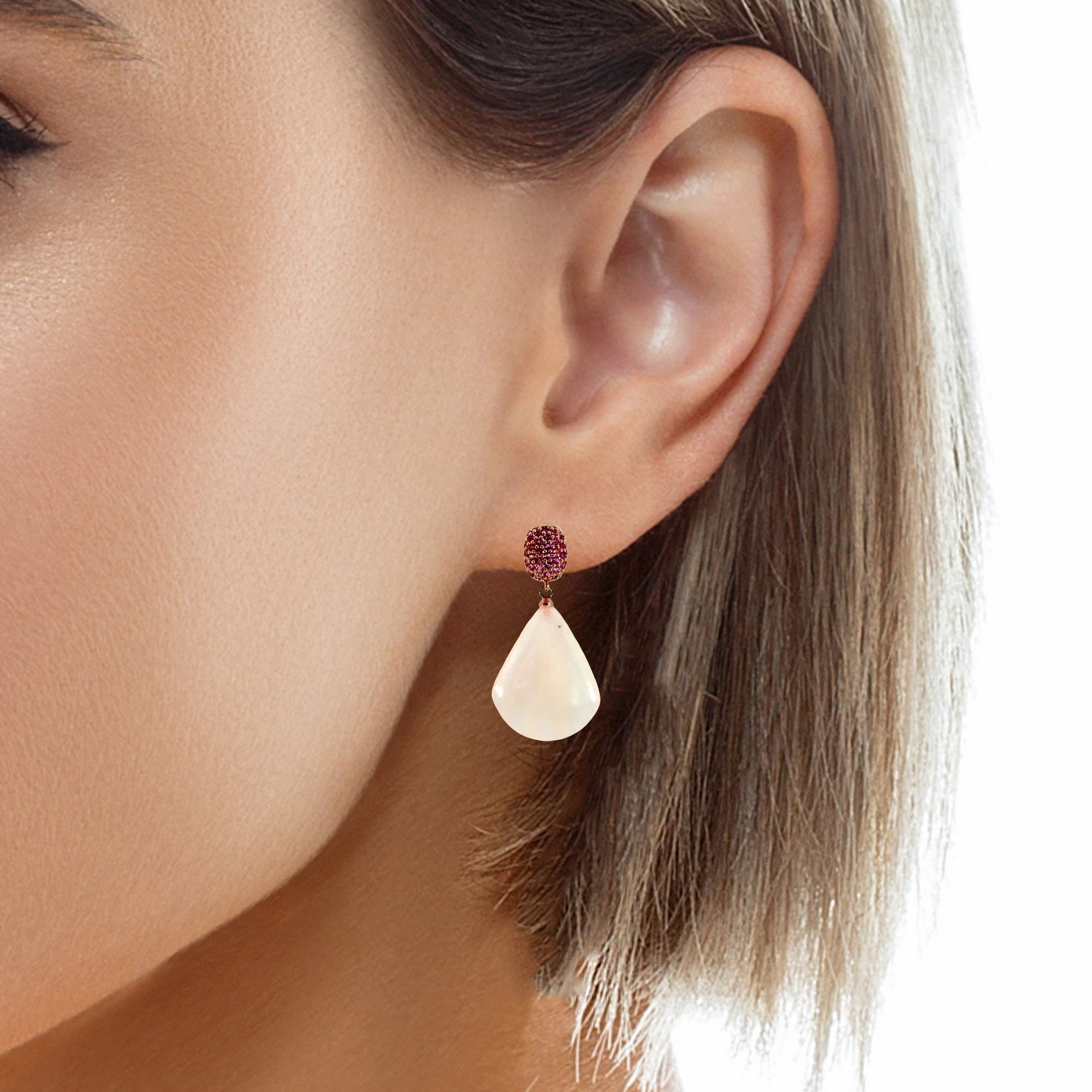 Gem Stone Luxe Earrings