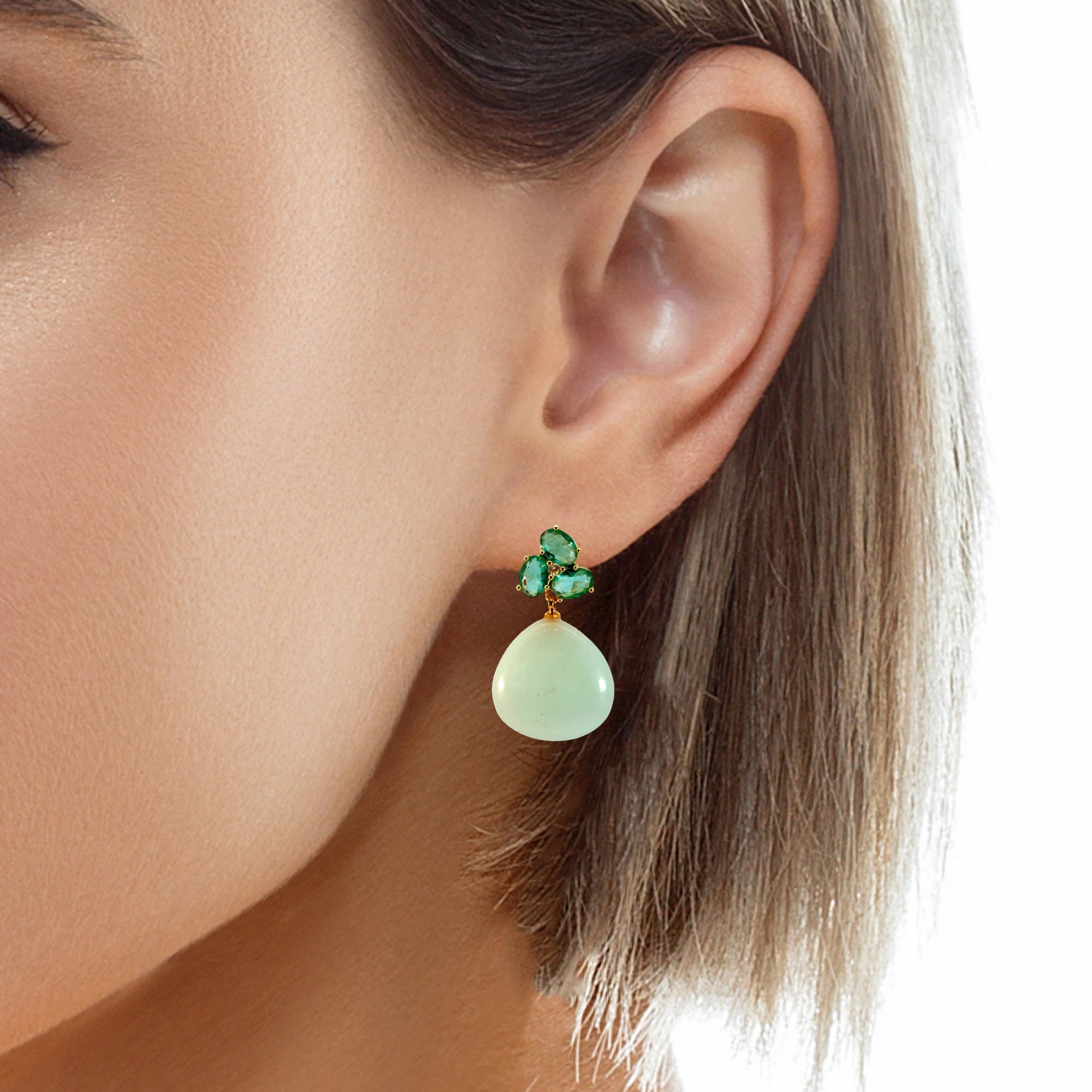 Gem Stone Luxe Earrings