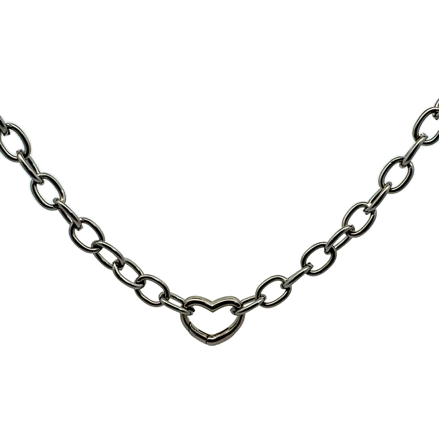 Mini Heart Lock Necklace