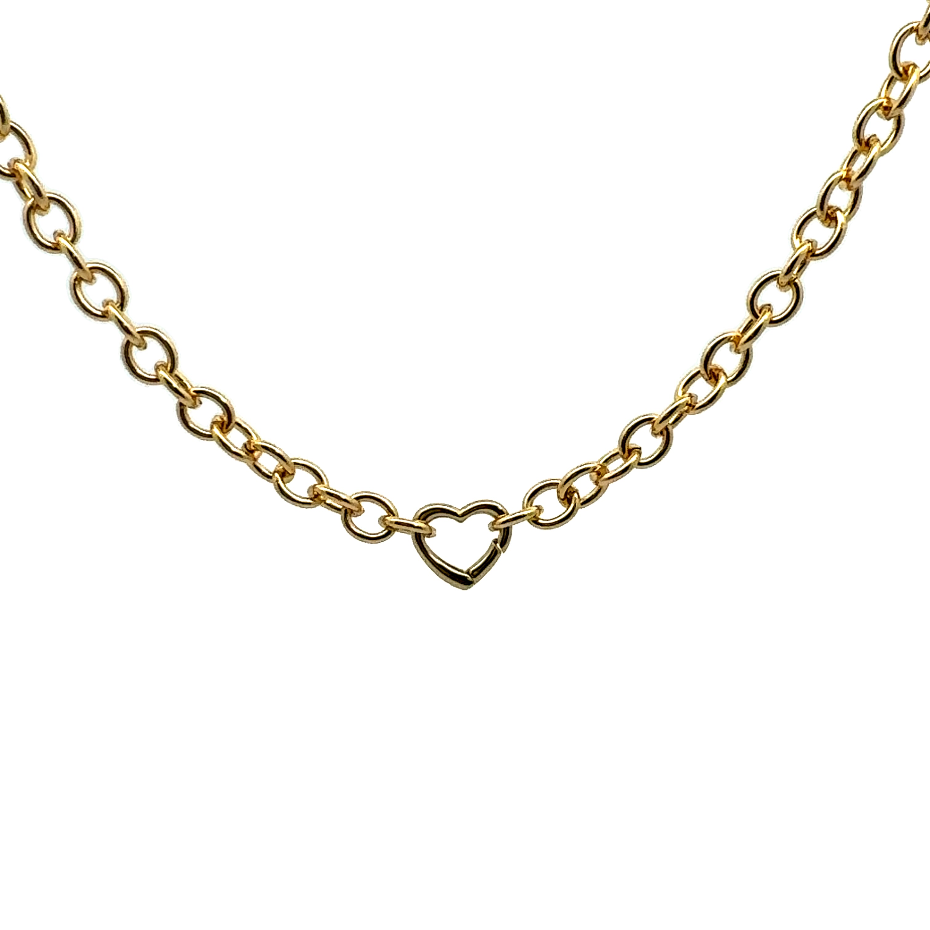 Mini Heart Lock Necklace