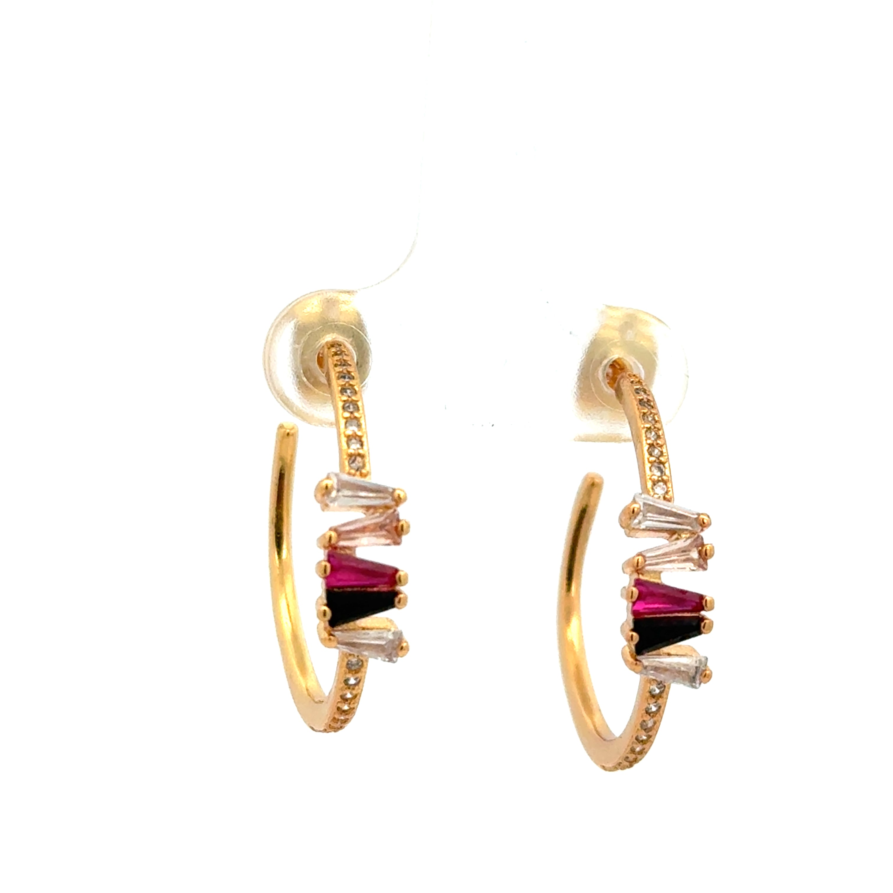 Crystal Colors Hoops