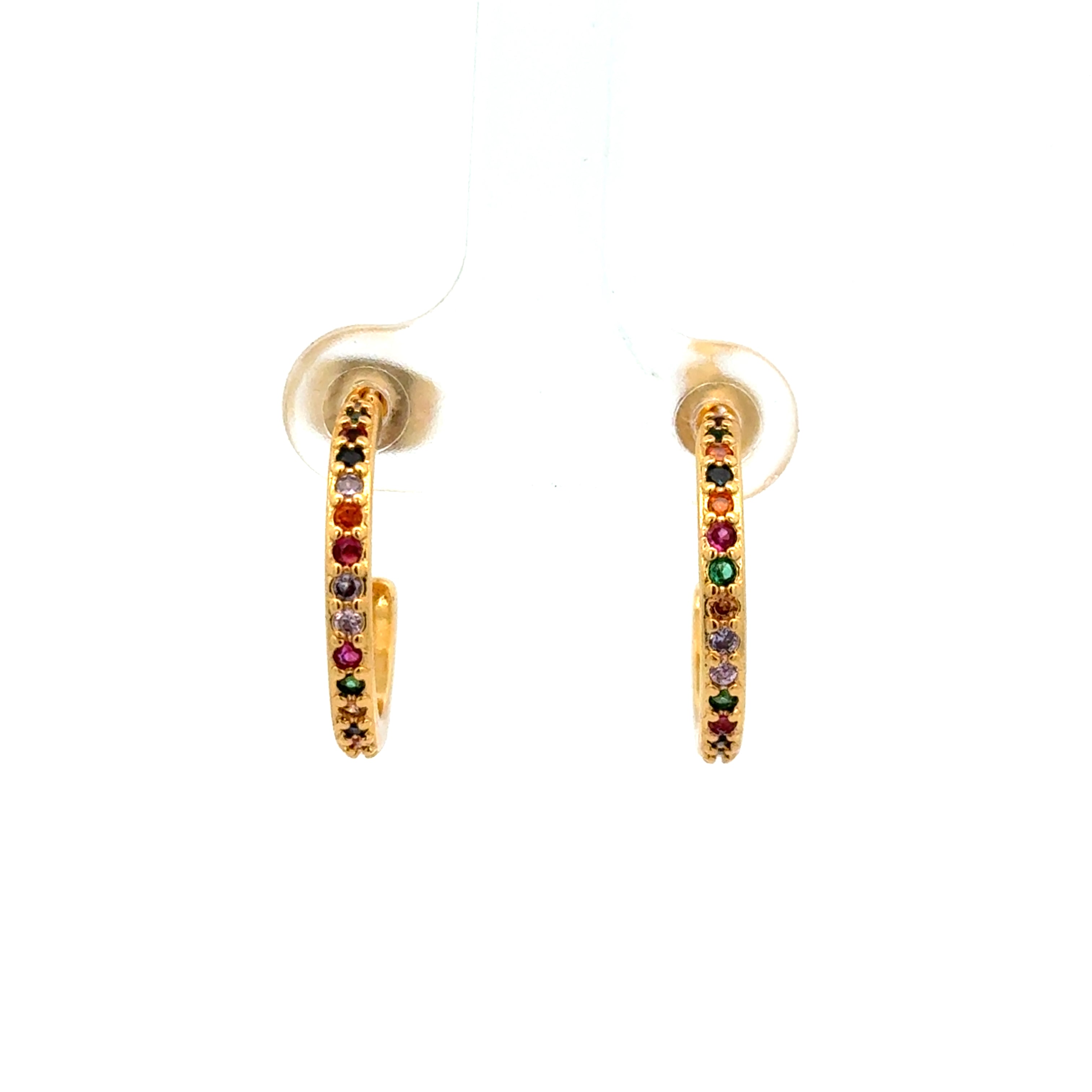 Crystal Colors Hoops
