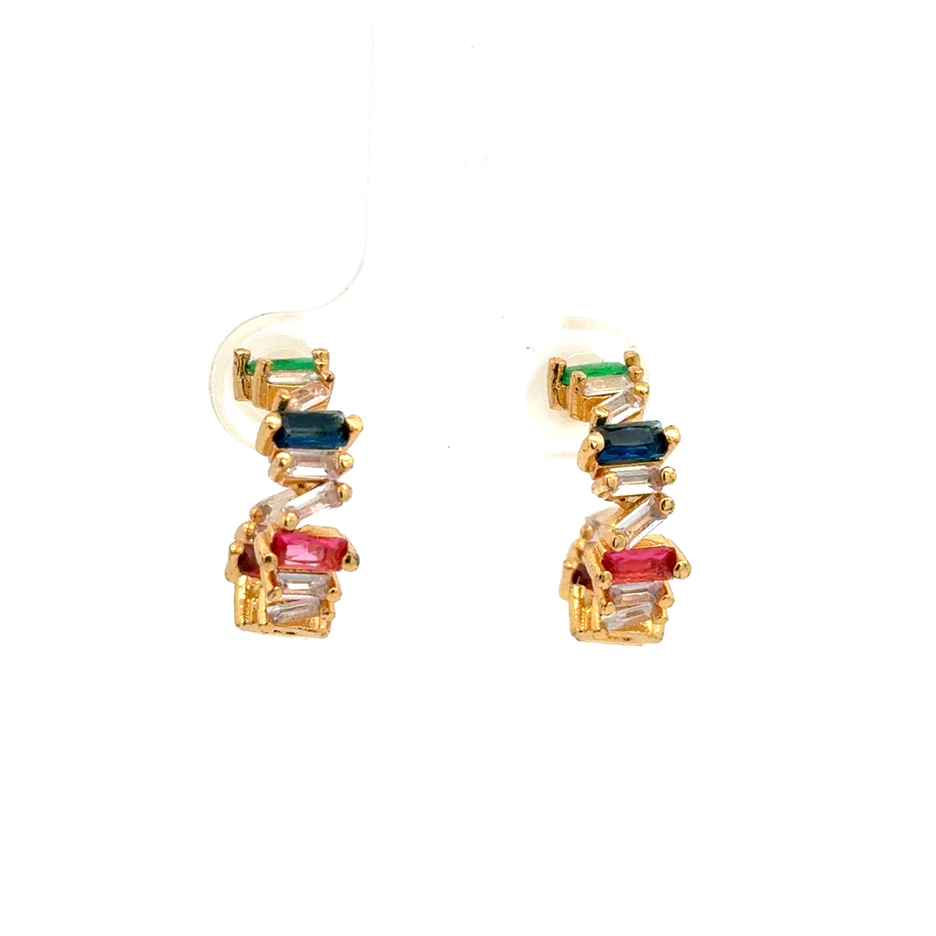 Crystal Colors Hoops