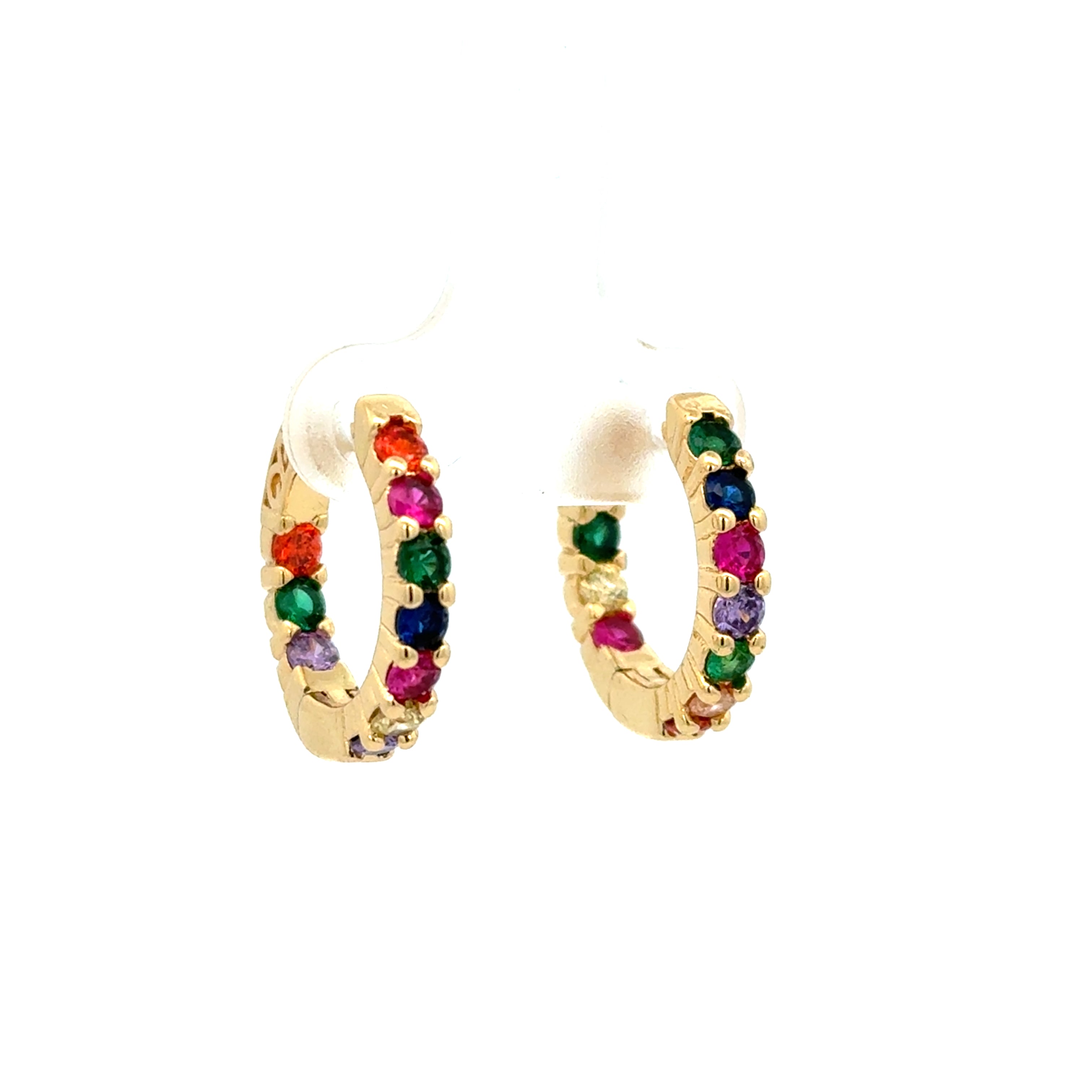 Crystal Colors Hoops