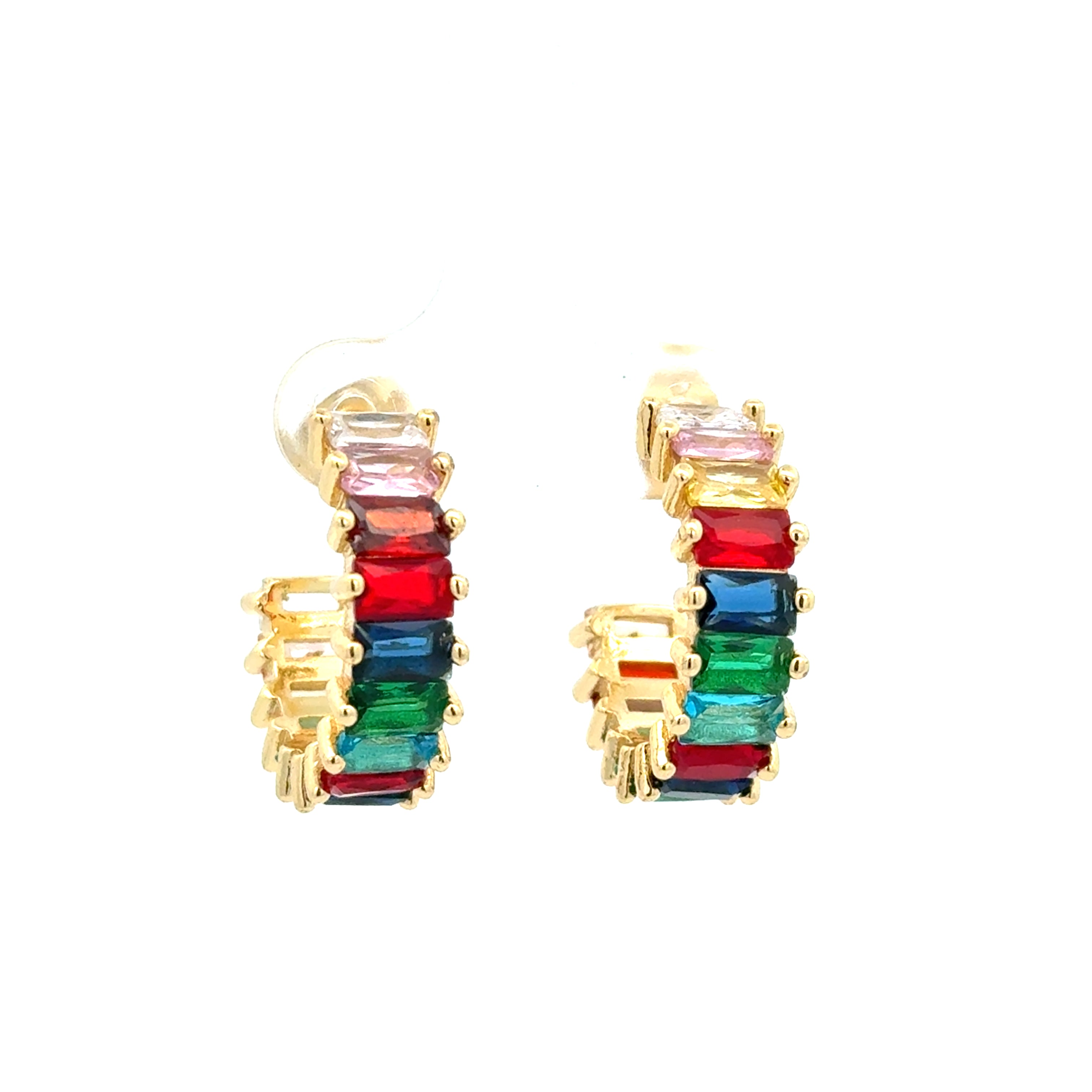 Crystal Colors Hoops