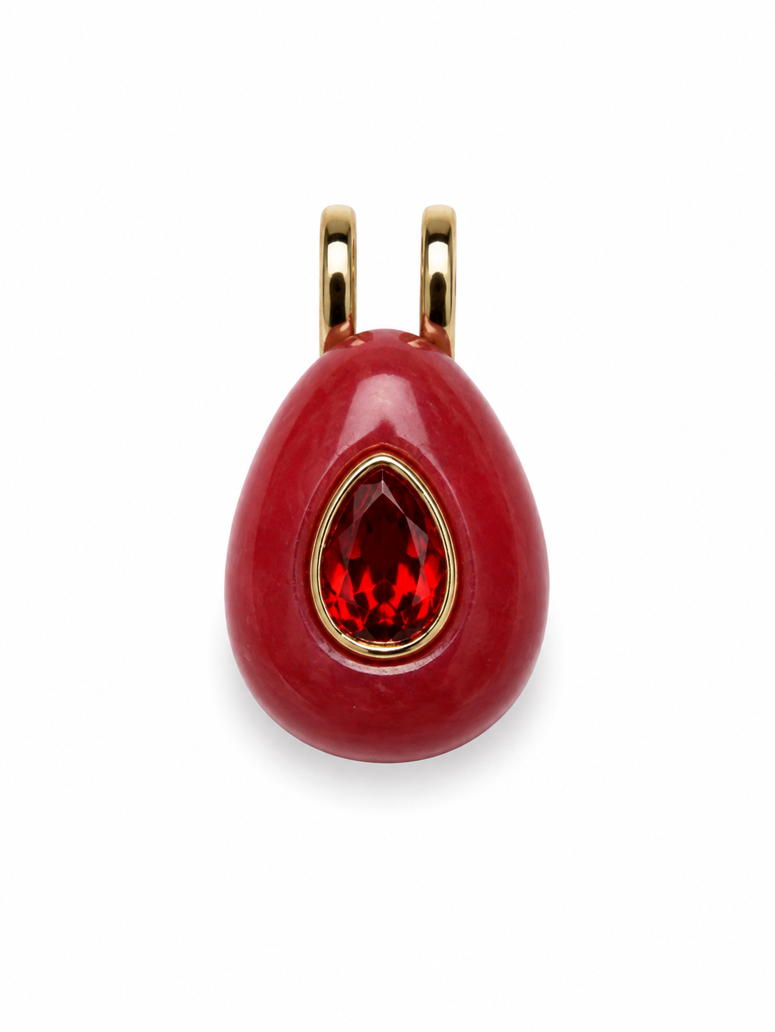Gem Drop Stone Charm