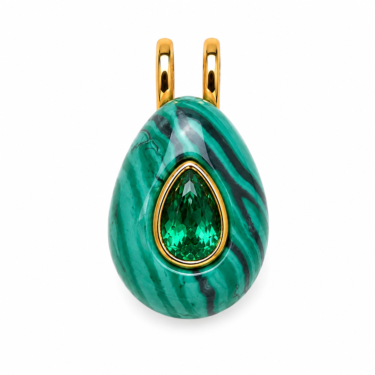 Gem Drop Stone Charm