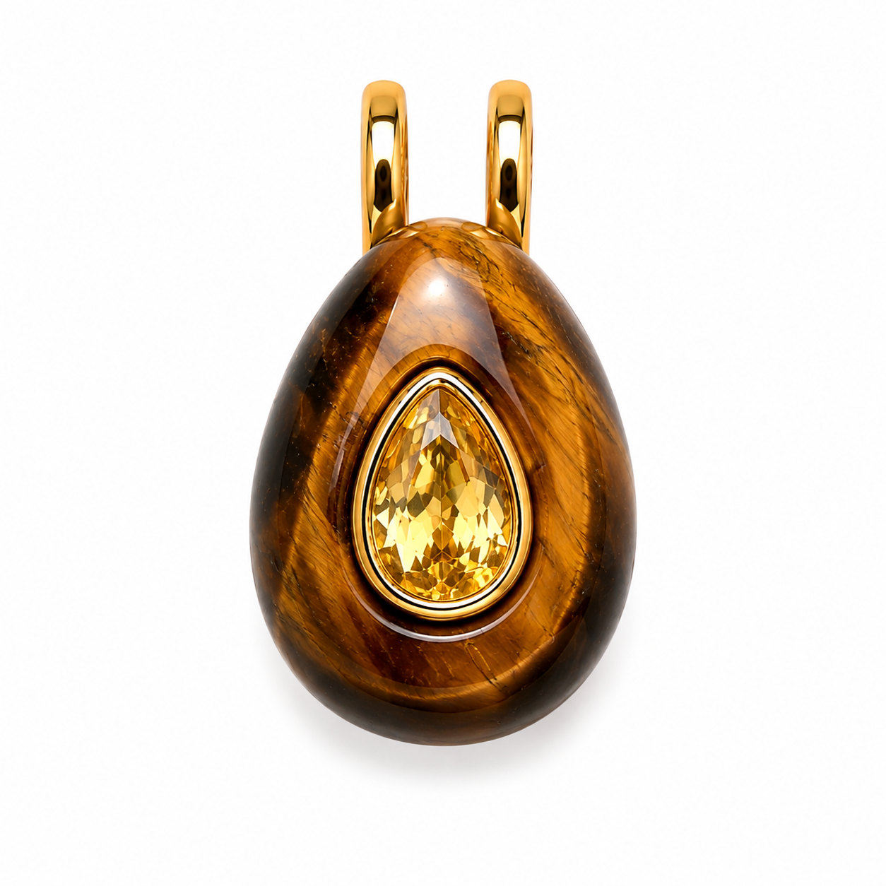 Gem Drop Stone Charm