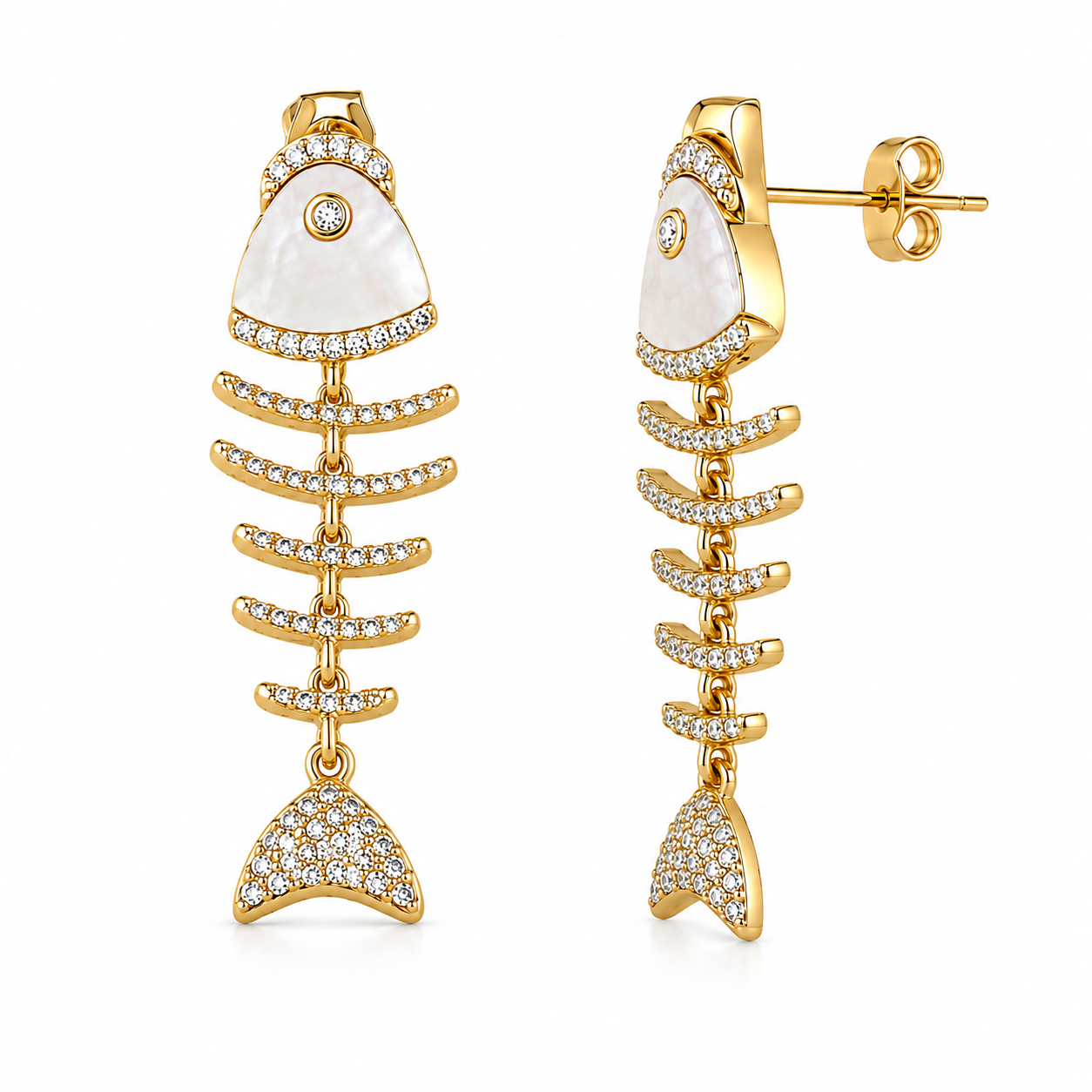 Isla Fishbone Earrings