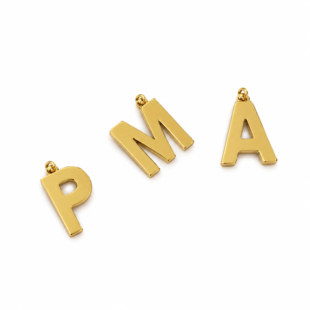 Big Gold Initial Letter