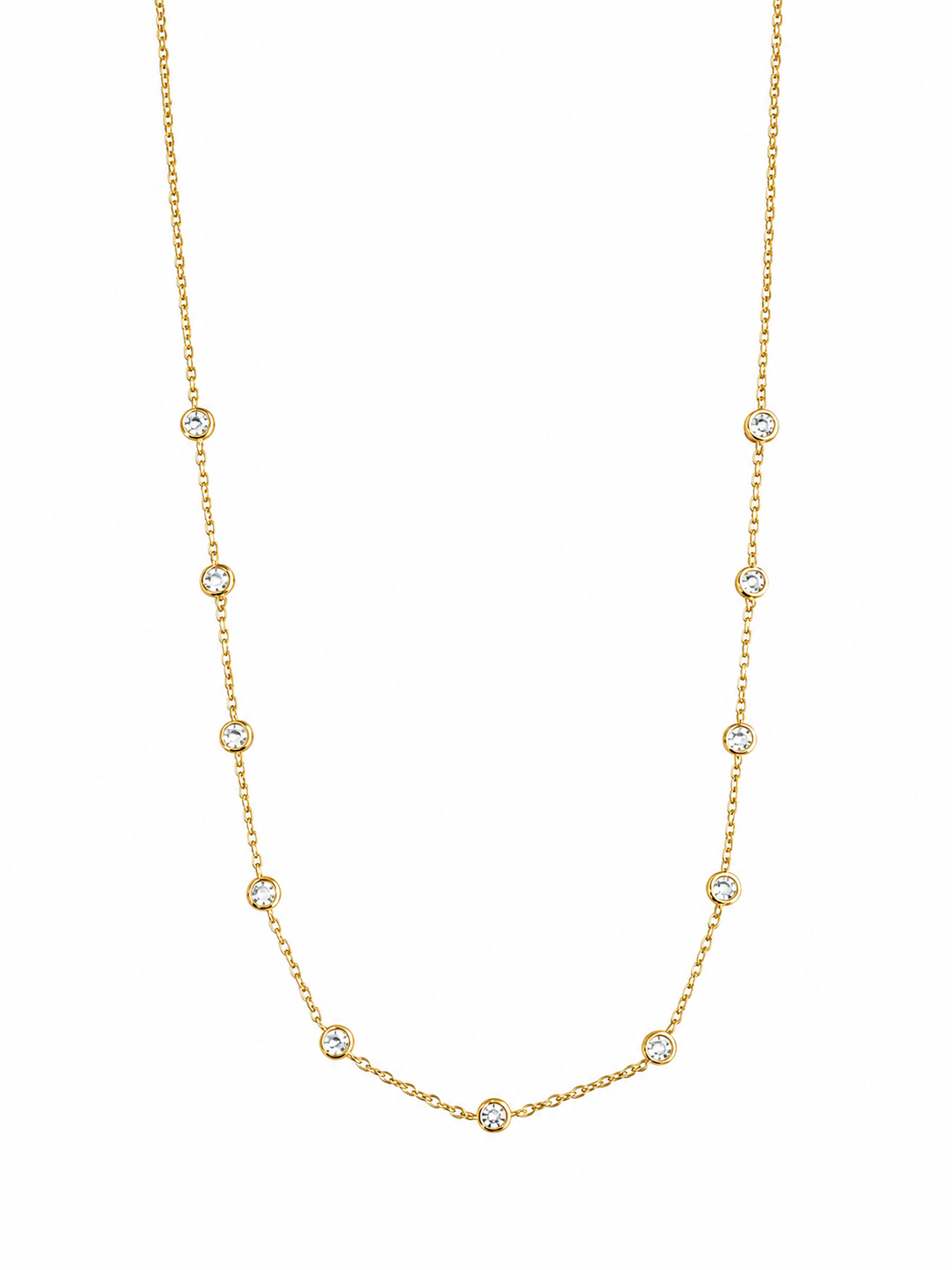 Crystal Cascade Necklace