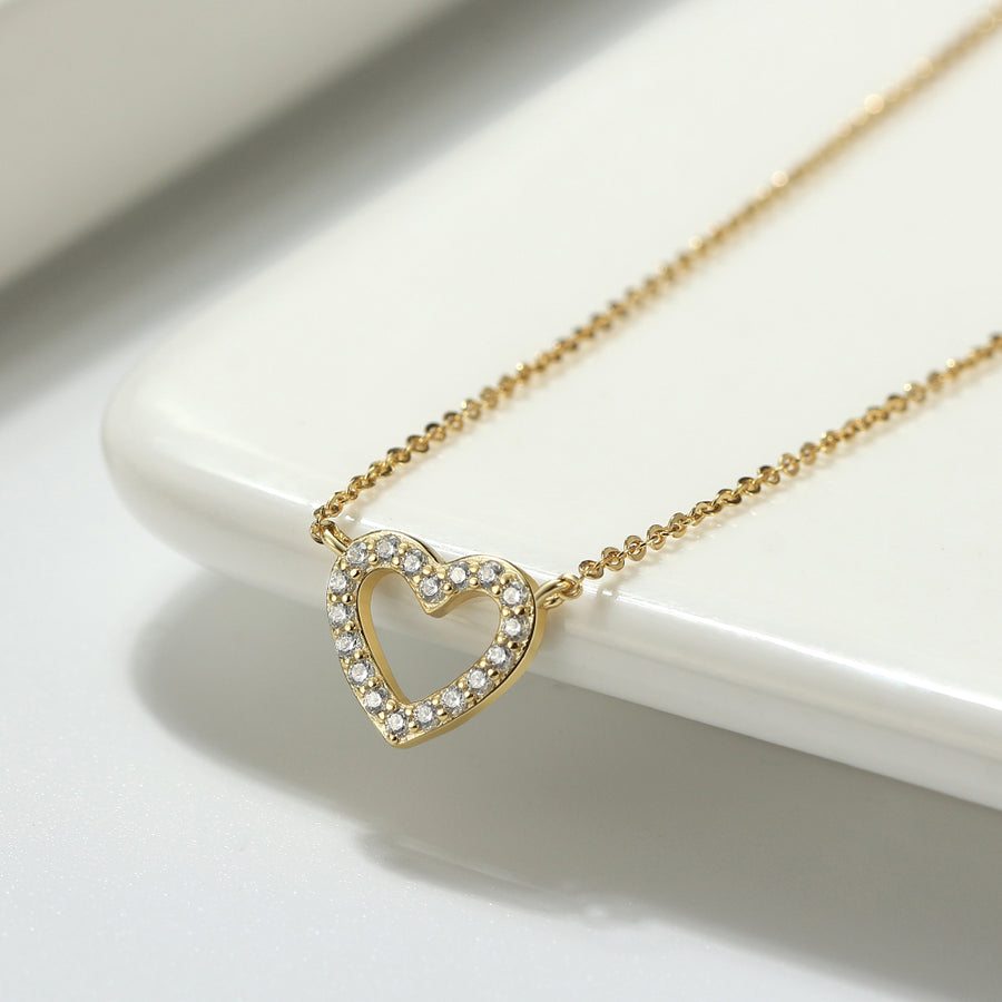 Heart Diamond Necklace