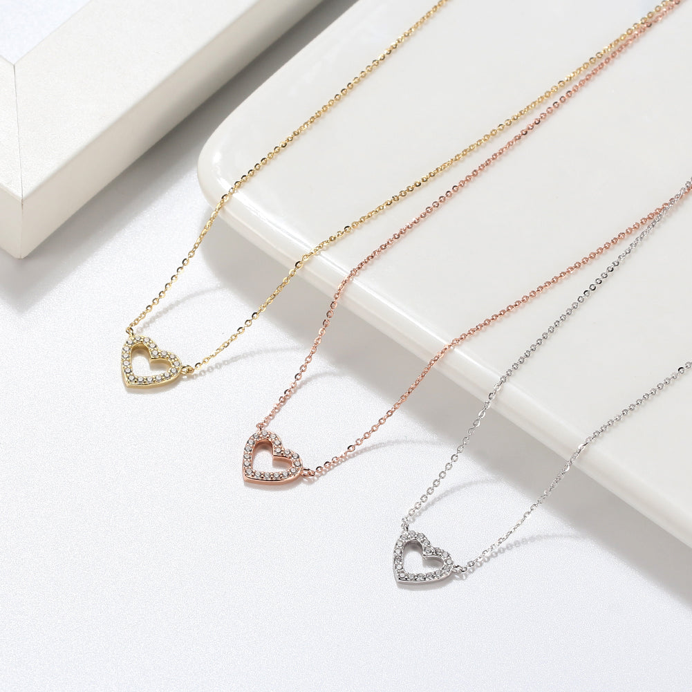 Heart Diamond Necklace