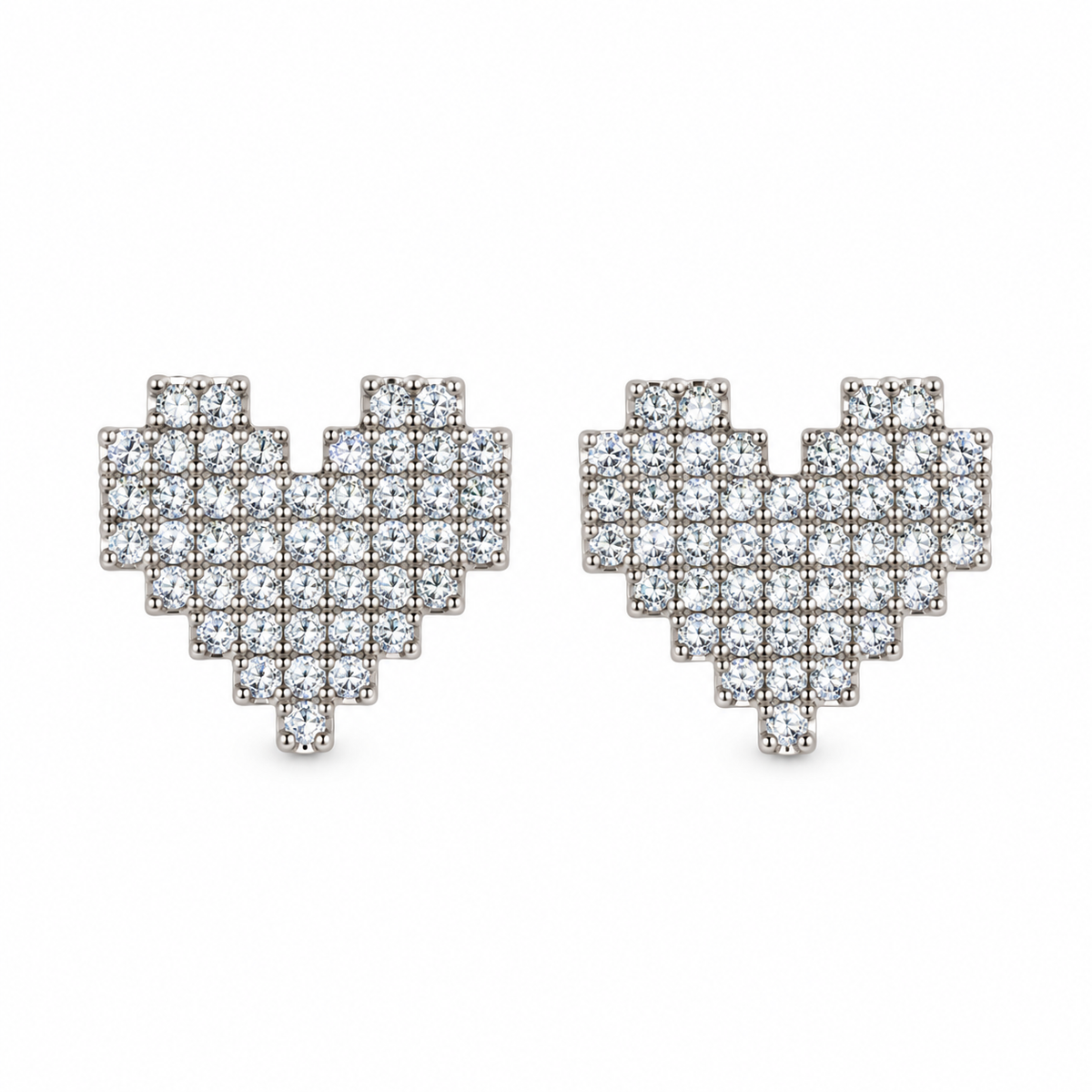 Shiny Hearts Earrings