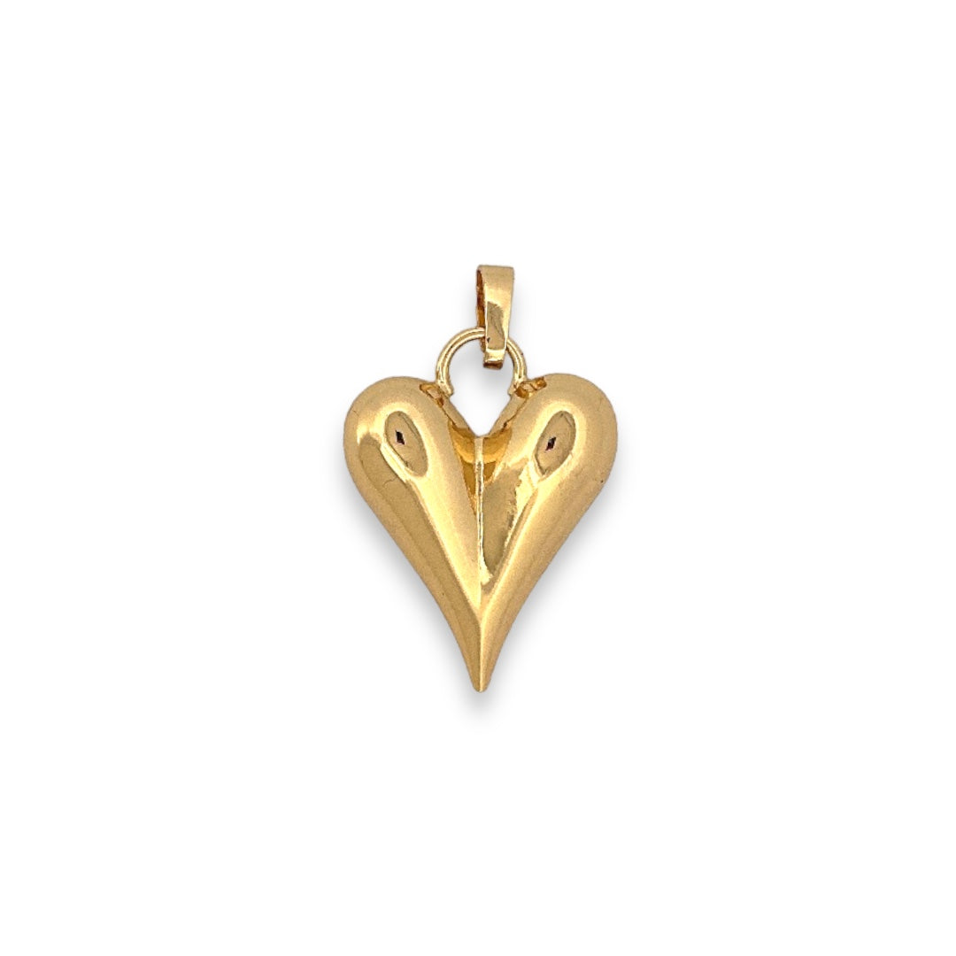 Curve Heart Charm