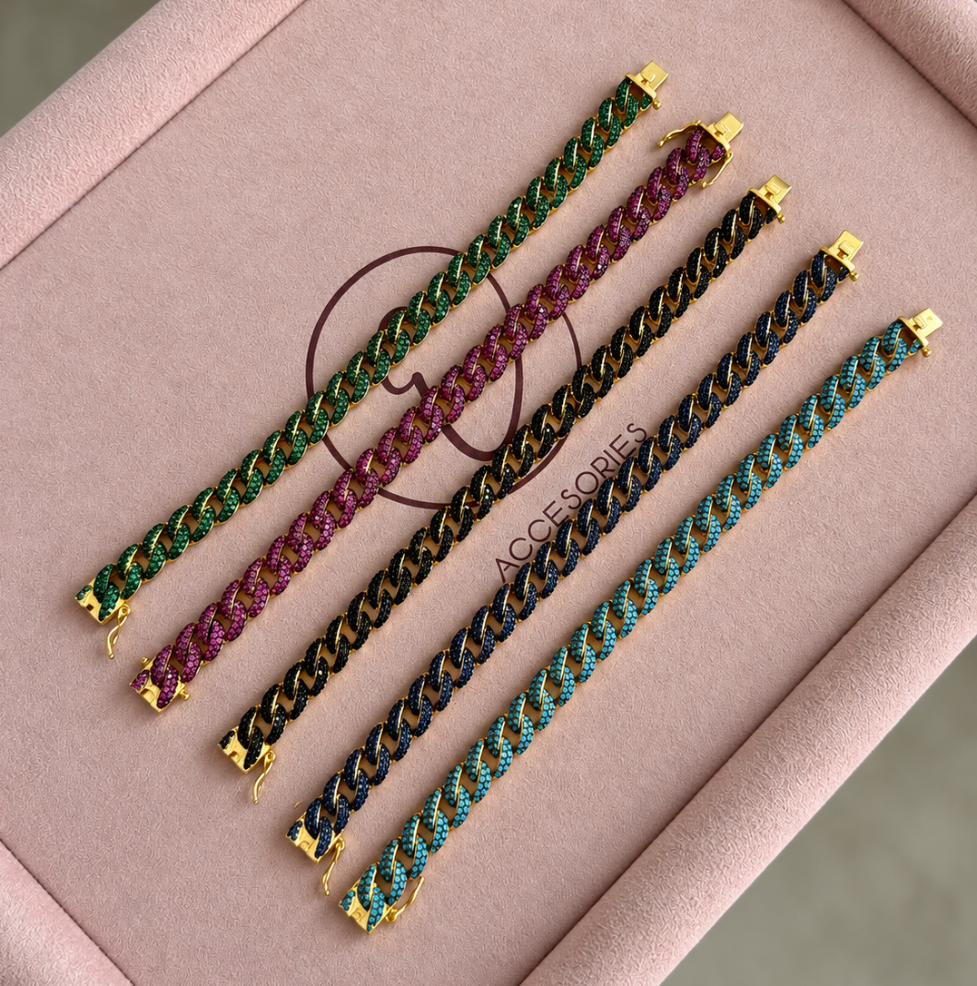 Cuban Link Diamond Bracelet