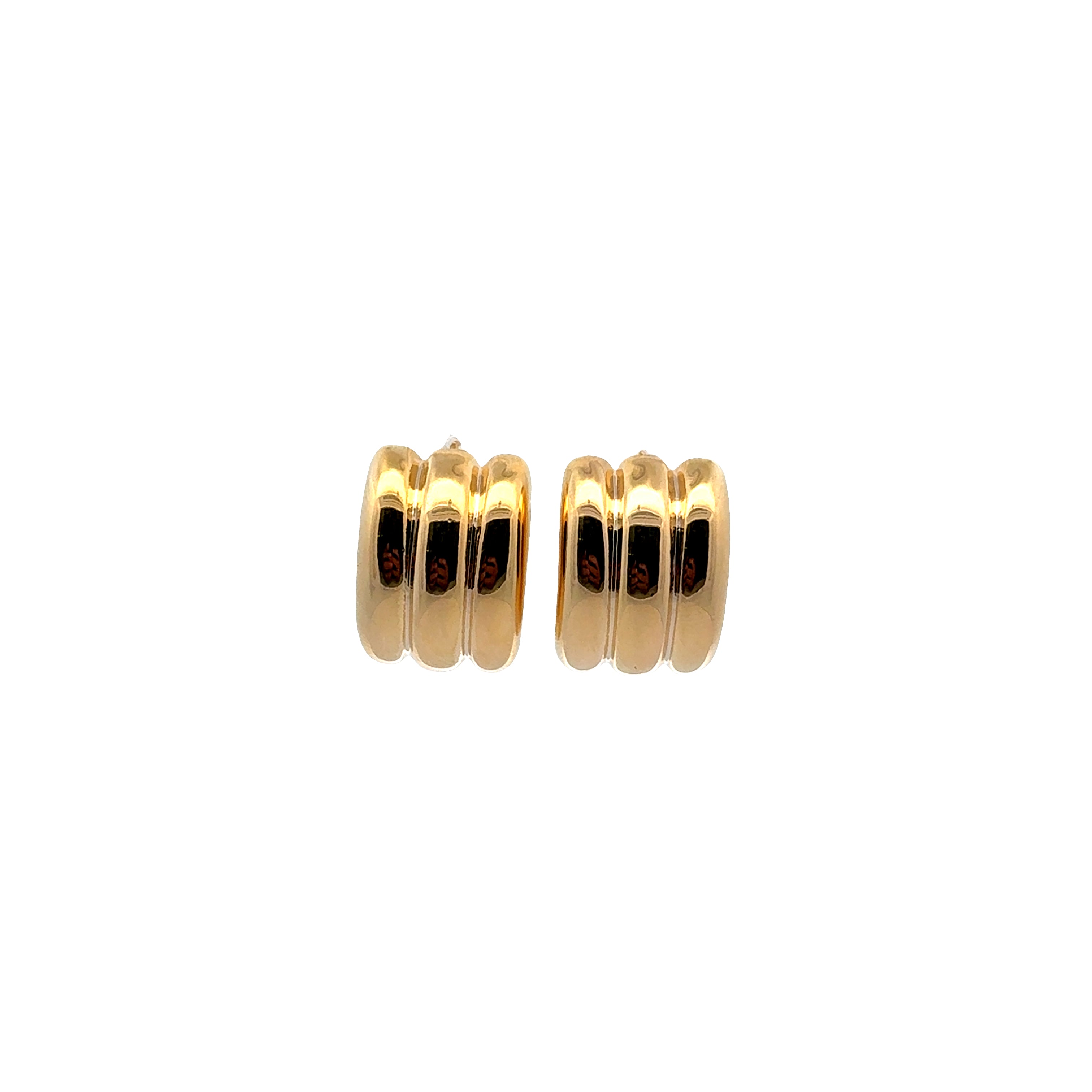 Puffed Lines Earrings